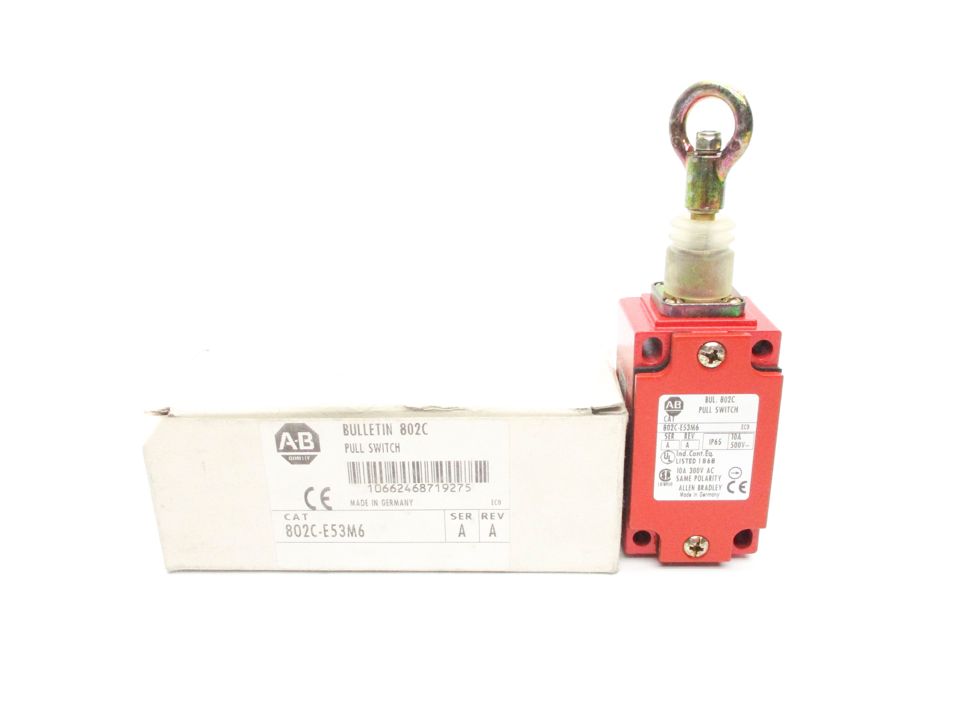 ALLEN BRADLEY 802C-E53M6 SER. A (WH) NSMP