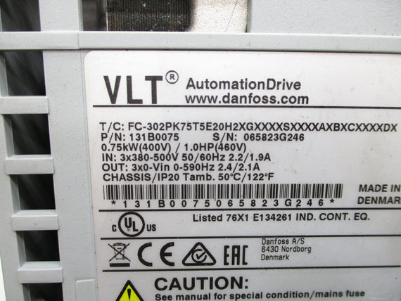 DANFOSS 131B0075 (AS PICTURED) UNMP