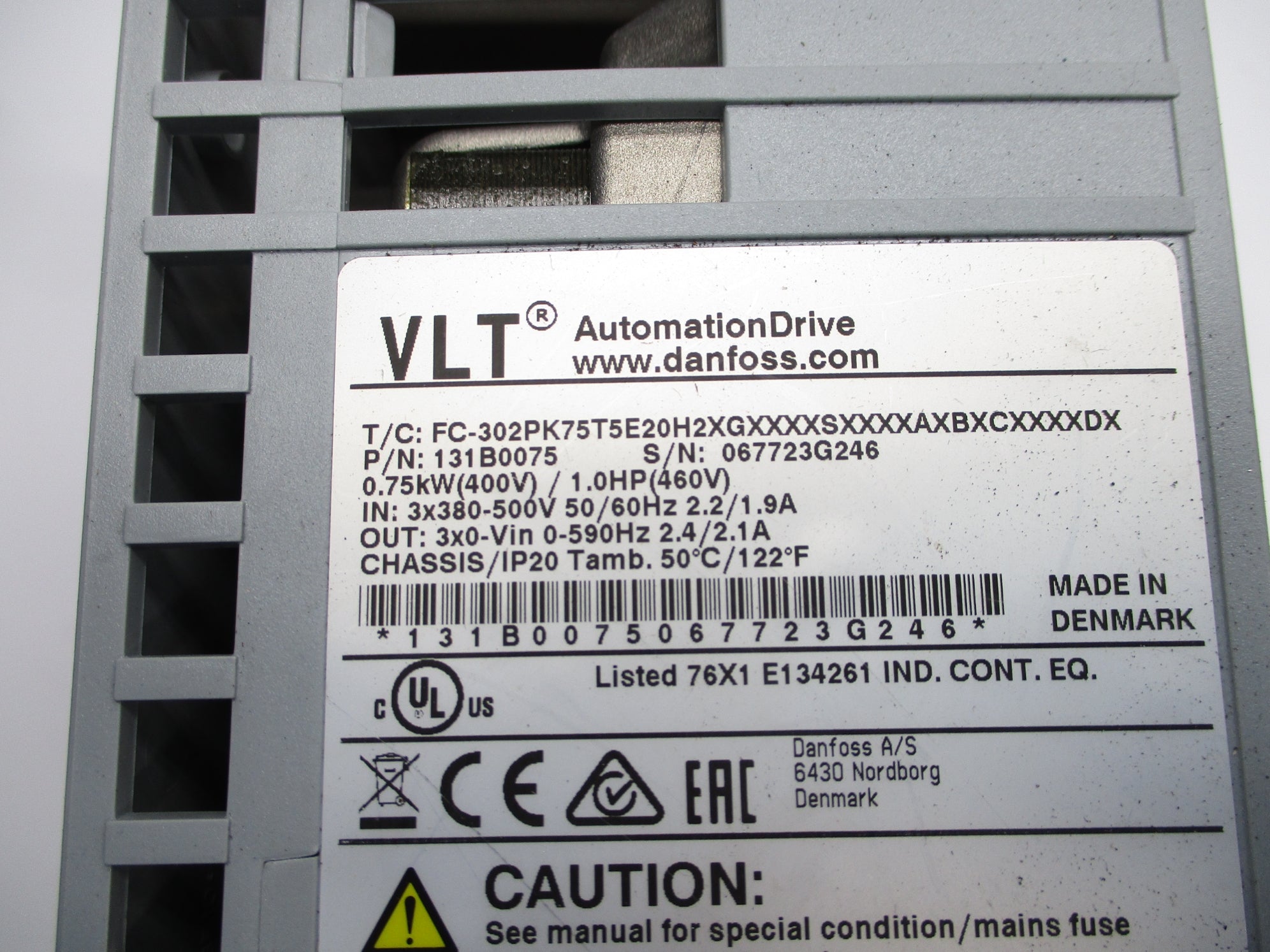DANFOSS 131B0075 UNMP