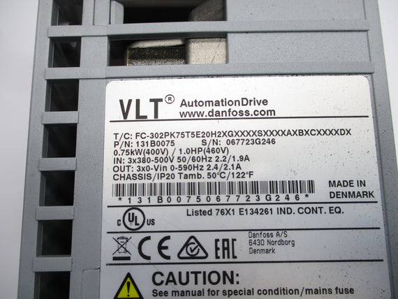 DANFOSS 131B0075 UNMP
