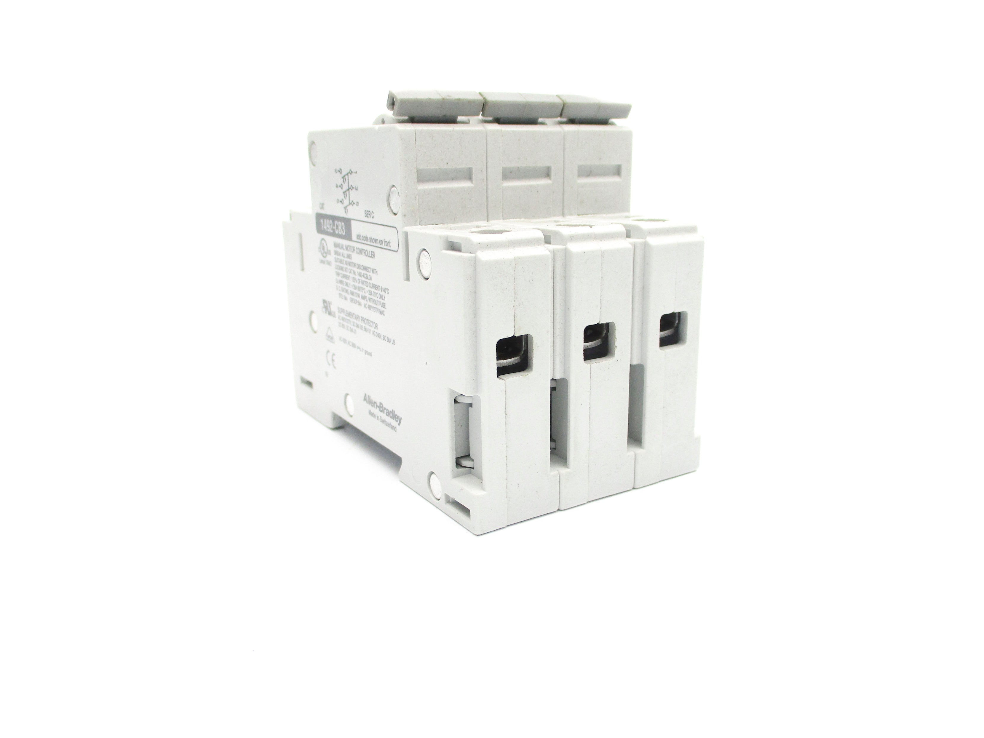 ALLEN BRADLEY 1492-CB3G030 SER. C 3A 277V NSNP