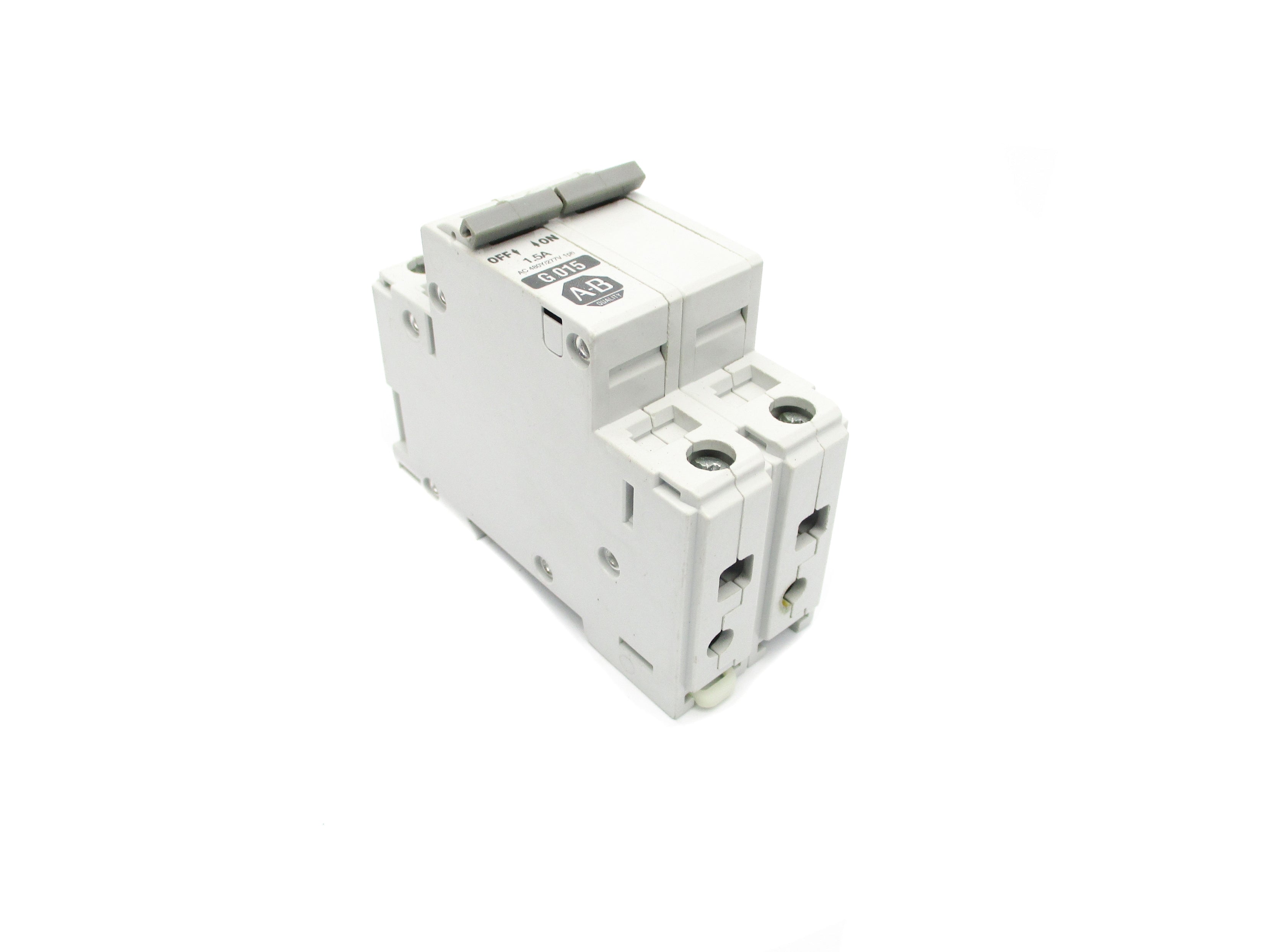 ALLEN BRADLEY 1492-CB2G015 SER. C 1.5A 277V NSNP