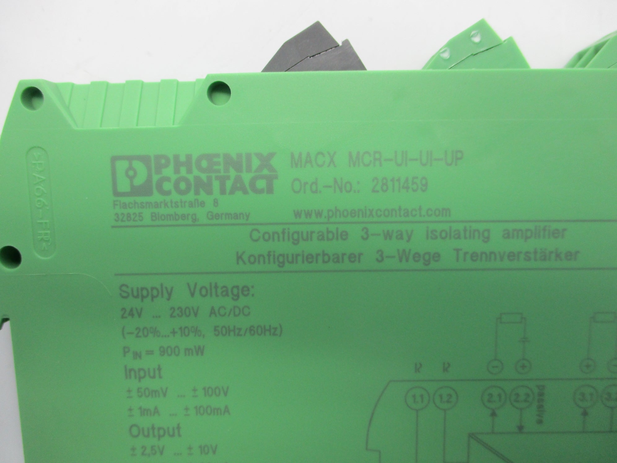 PHOENIX CONTACT MACX-MCR-UI-UI-UP NSNP