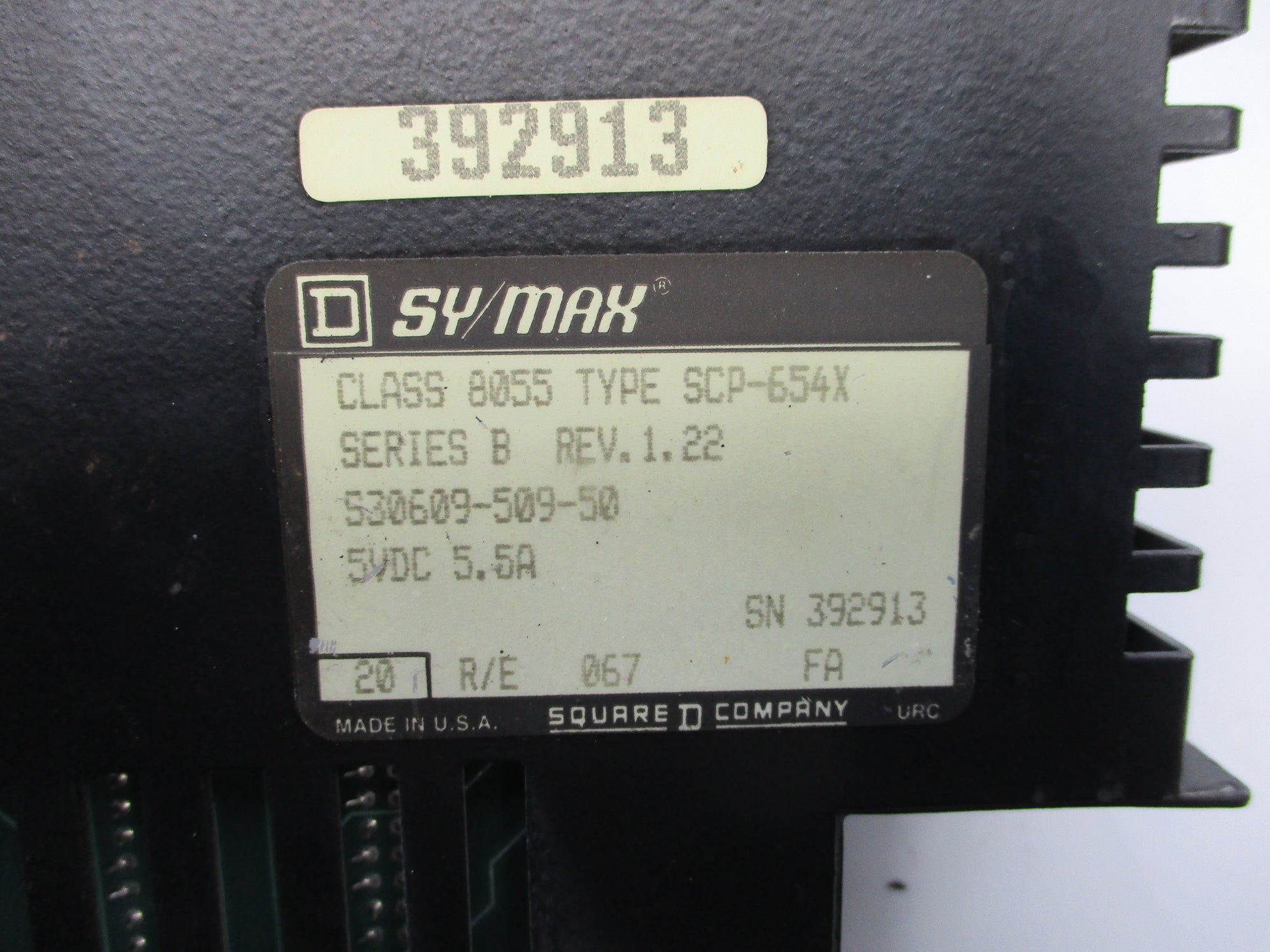 SQUARE D 8055SCP654X SER. B UNMP