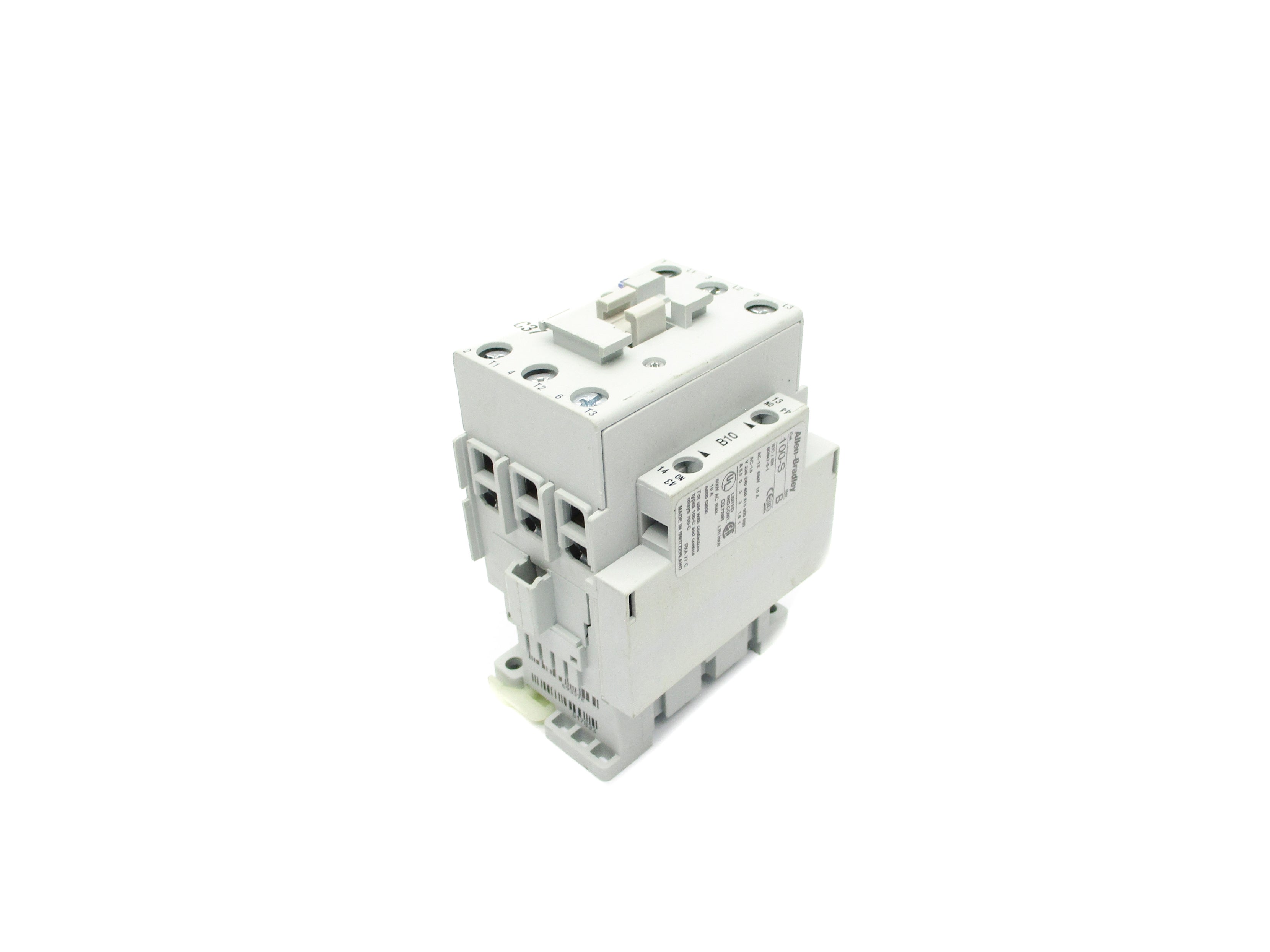 ALLEN BRADLEY 100-C37D00 SER. C 110/120V UNMP