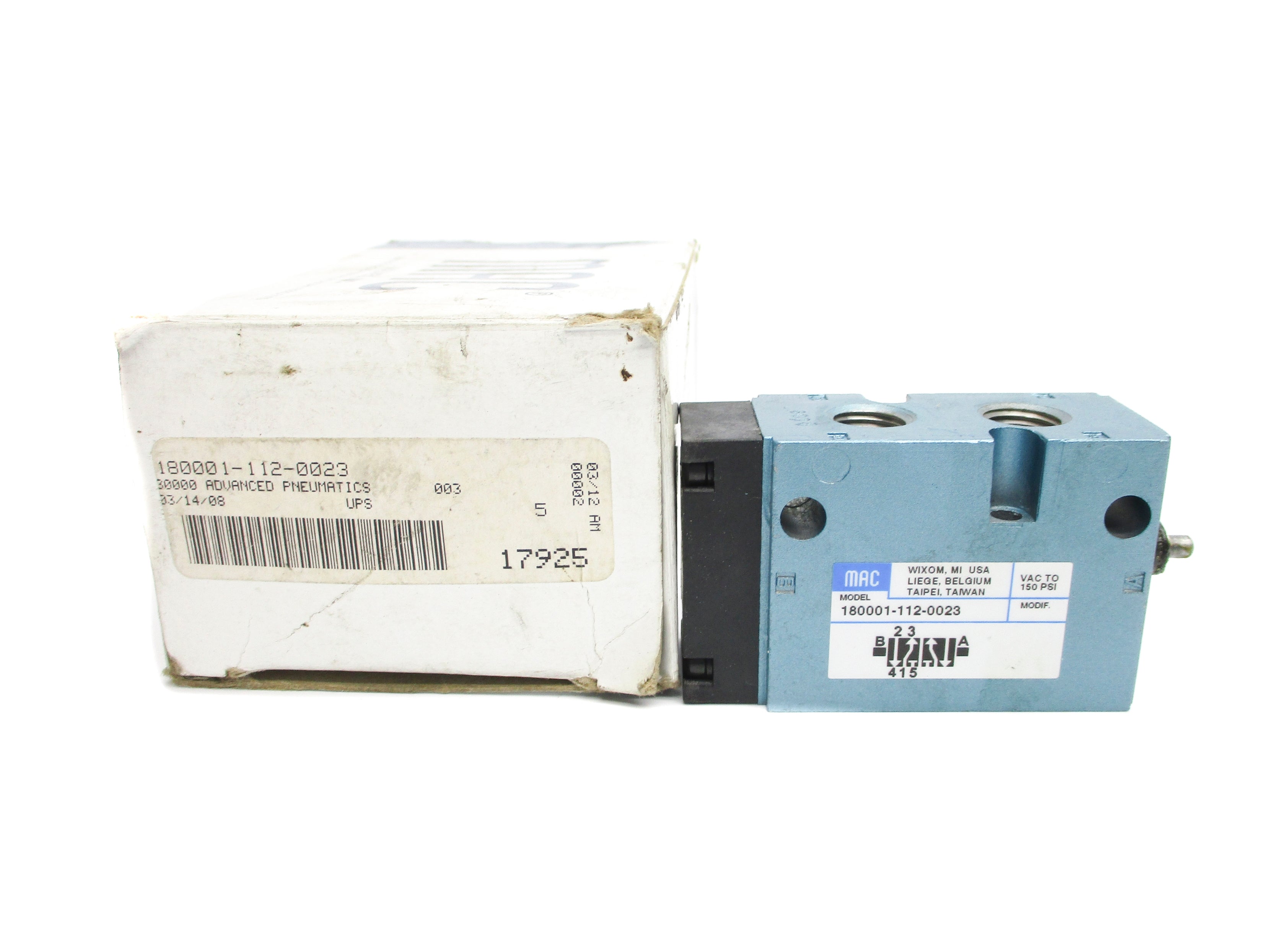 MAC 180001-112-0023 (AS PICTURED) NSMP