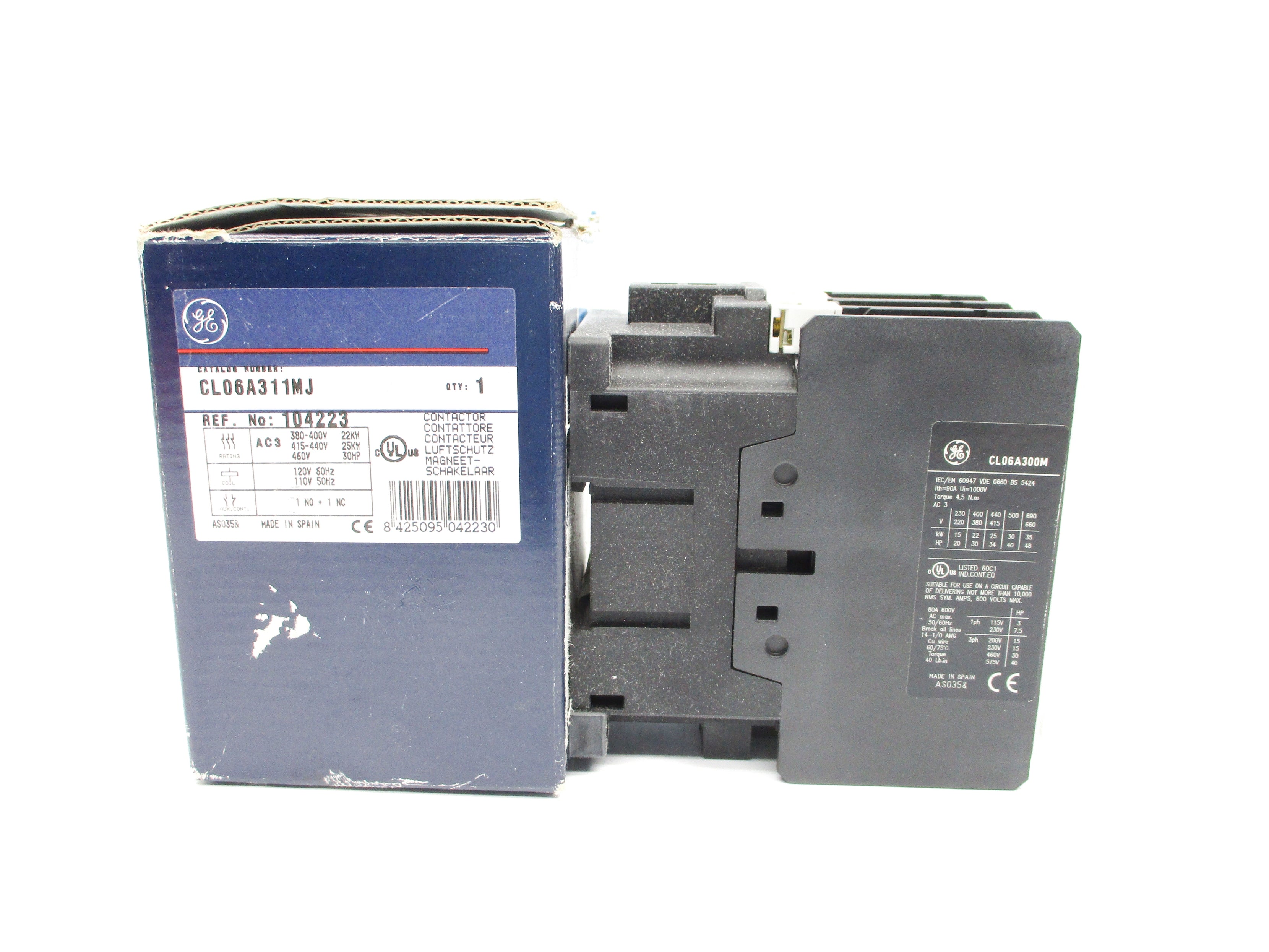 GENERAL ELECTRIC CL06A311MJ 110/120V NSMP