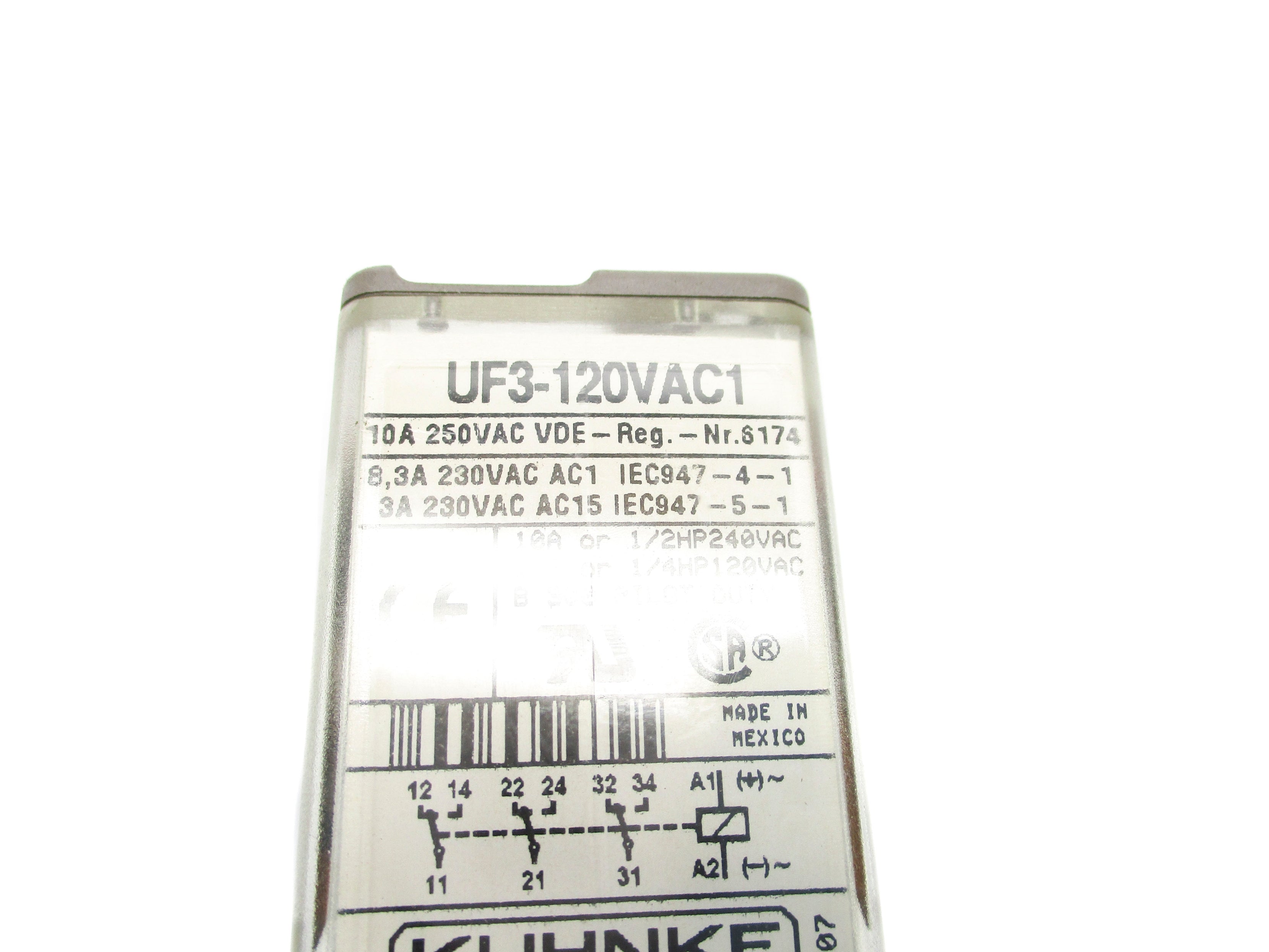 KUHNKE UF3-120VAC1 10A 120VAC UNMP