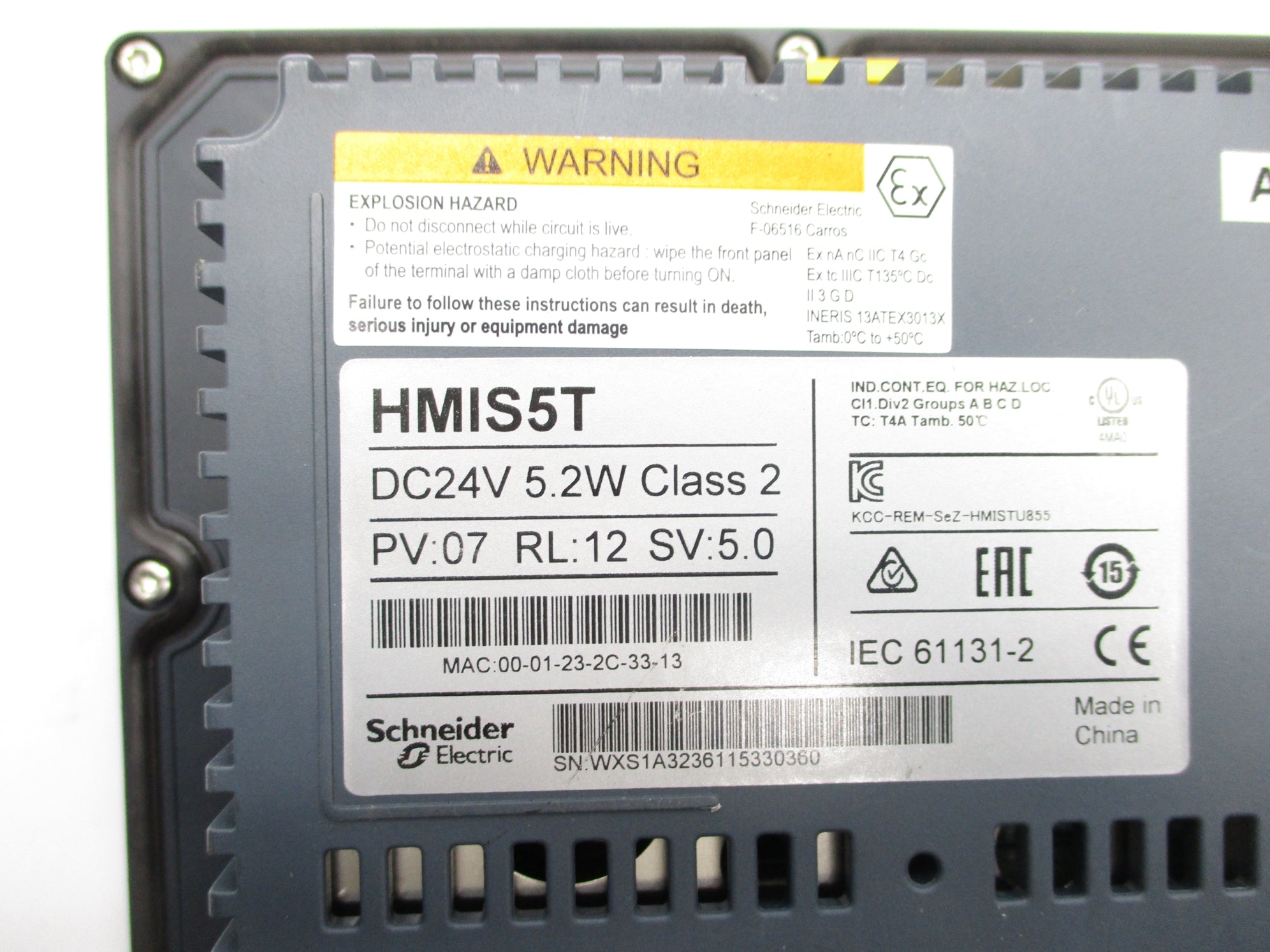 SCHNEIDER ELECTRIC HMIS5T AEP3 UNMP