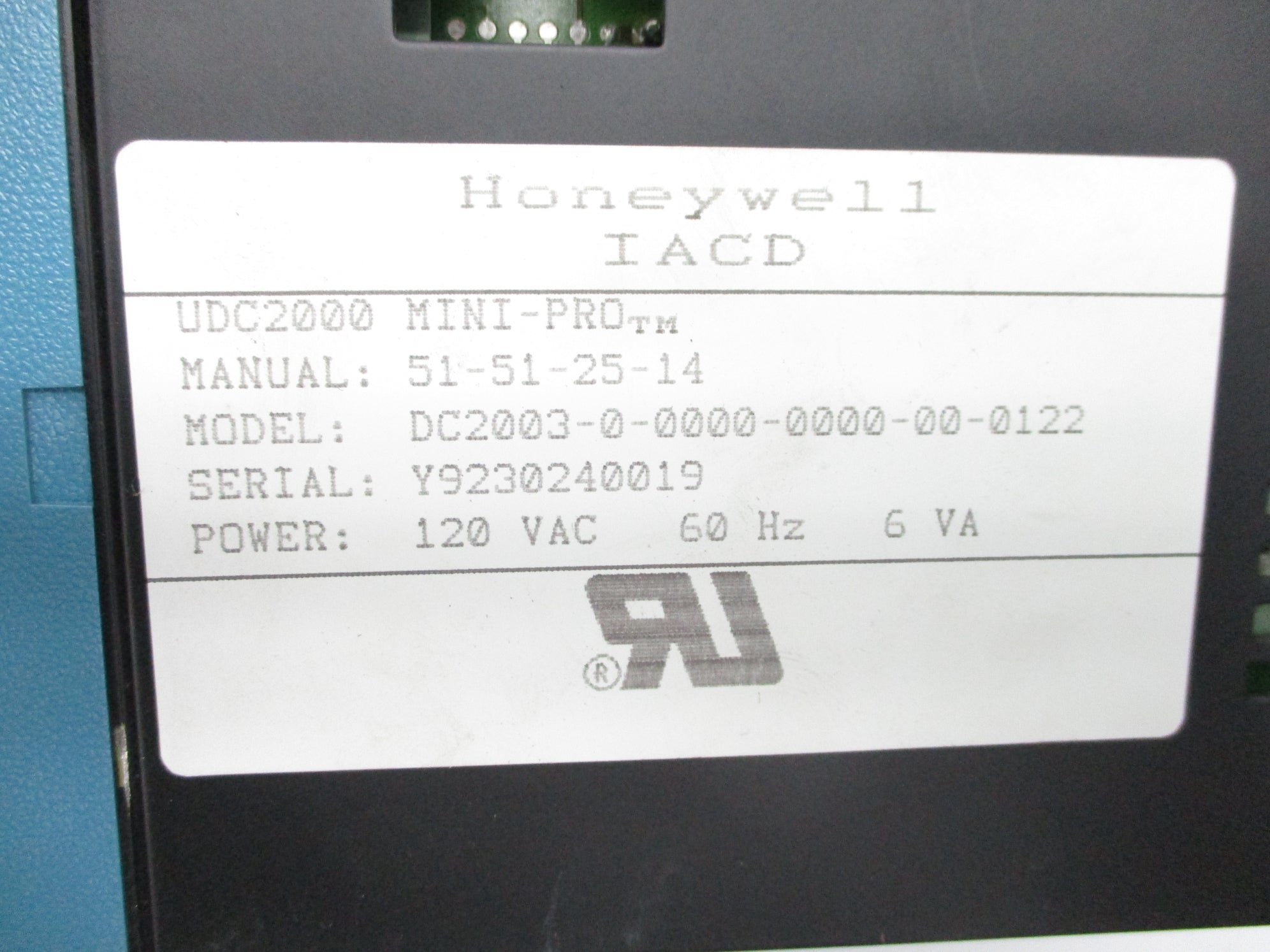 HONEYWELL DC2003-0-0000-0000-00-0122 NSNP
