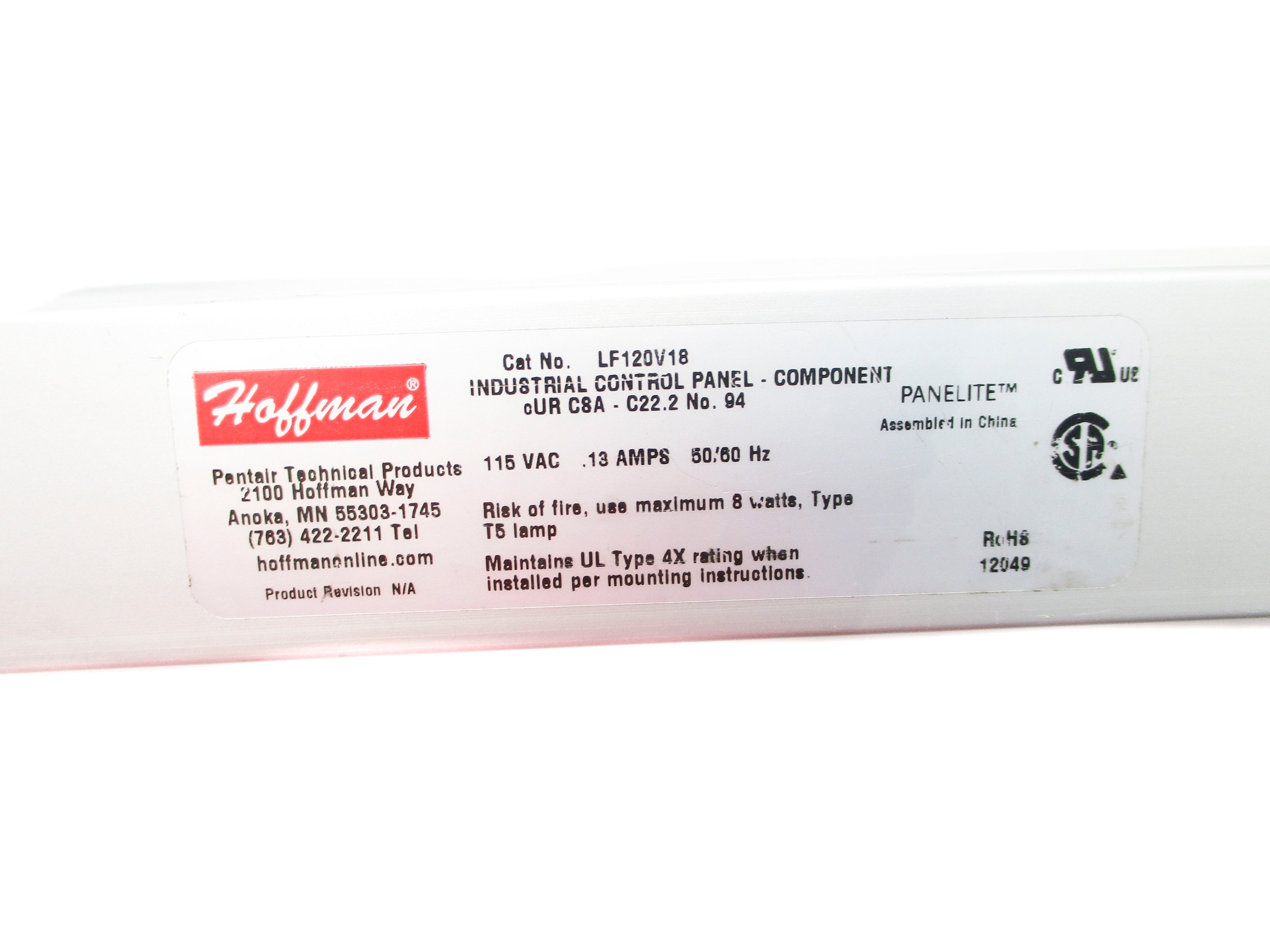 HOFFMAN LF120V18 UNMP