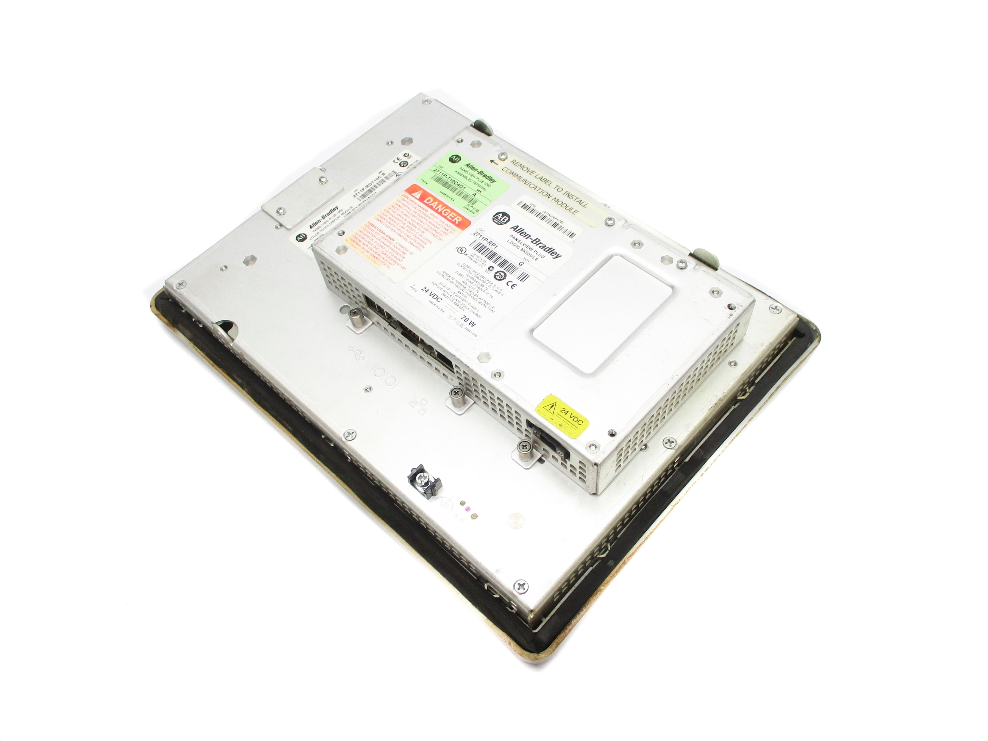 ALLEN BRADLEY 2711P-T10C4D1 SER. A 24VDC UNMP