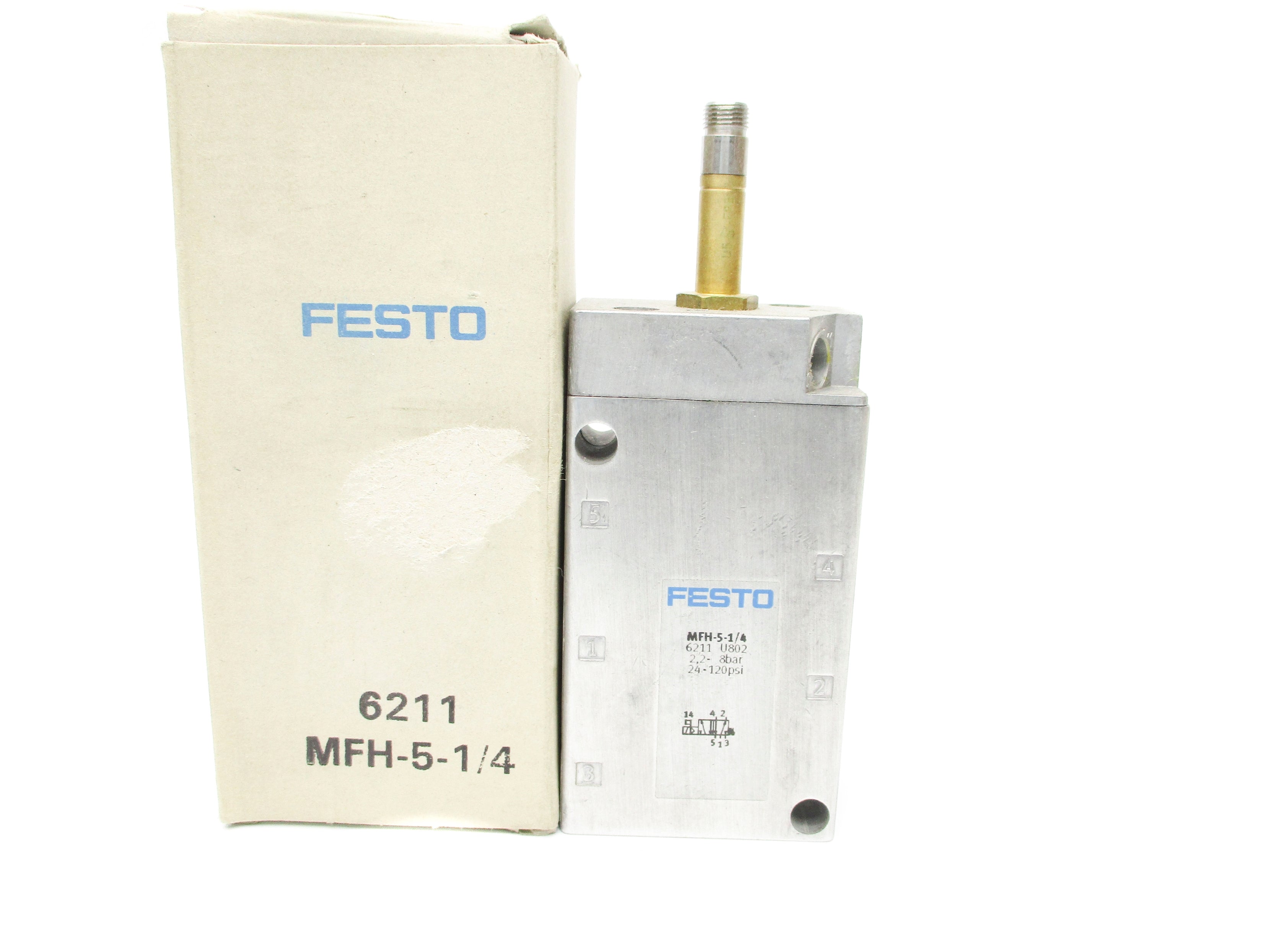 FESTO MFH-5-1/4 6211 24-120PSI NSMP