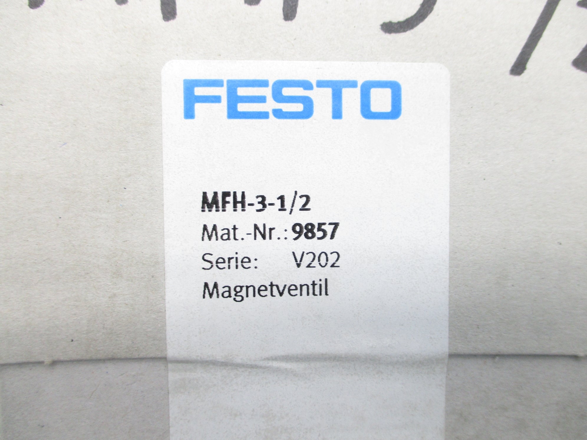 FESTO MFH-3-1/2 9857 NSFS