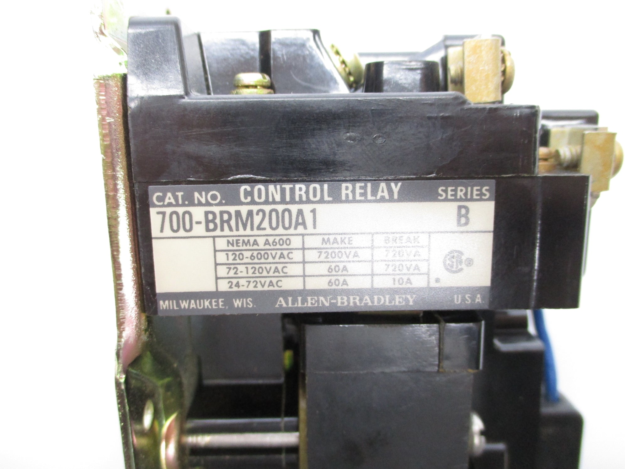 INDUSTRIAL SPARE PART 700-BRM200A1 SER. B 110/120V NSNP
