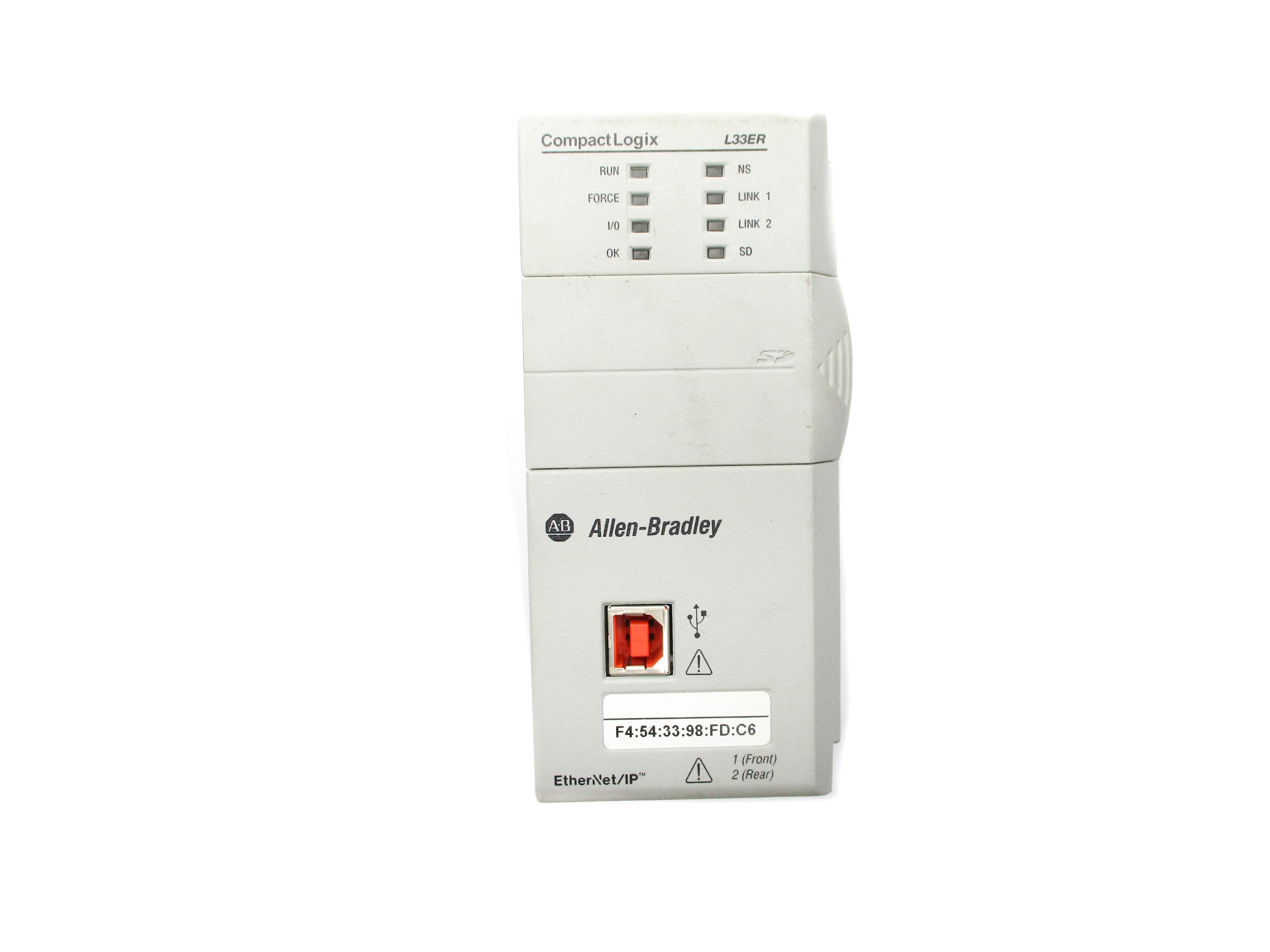 ALLEN BRADLEY 1769-L33ER SER. A F/W 1.002 UNMP