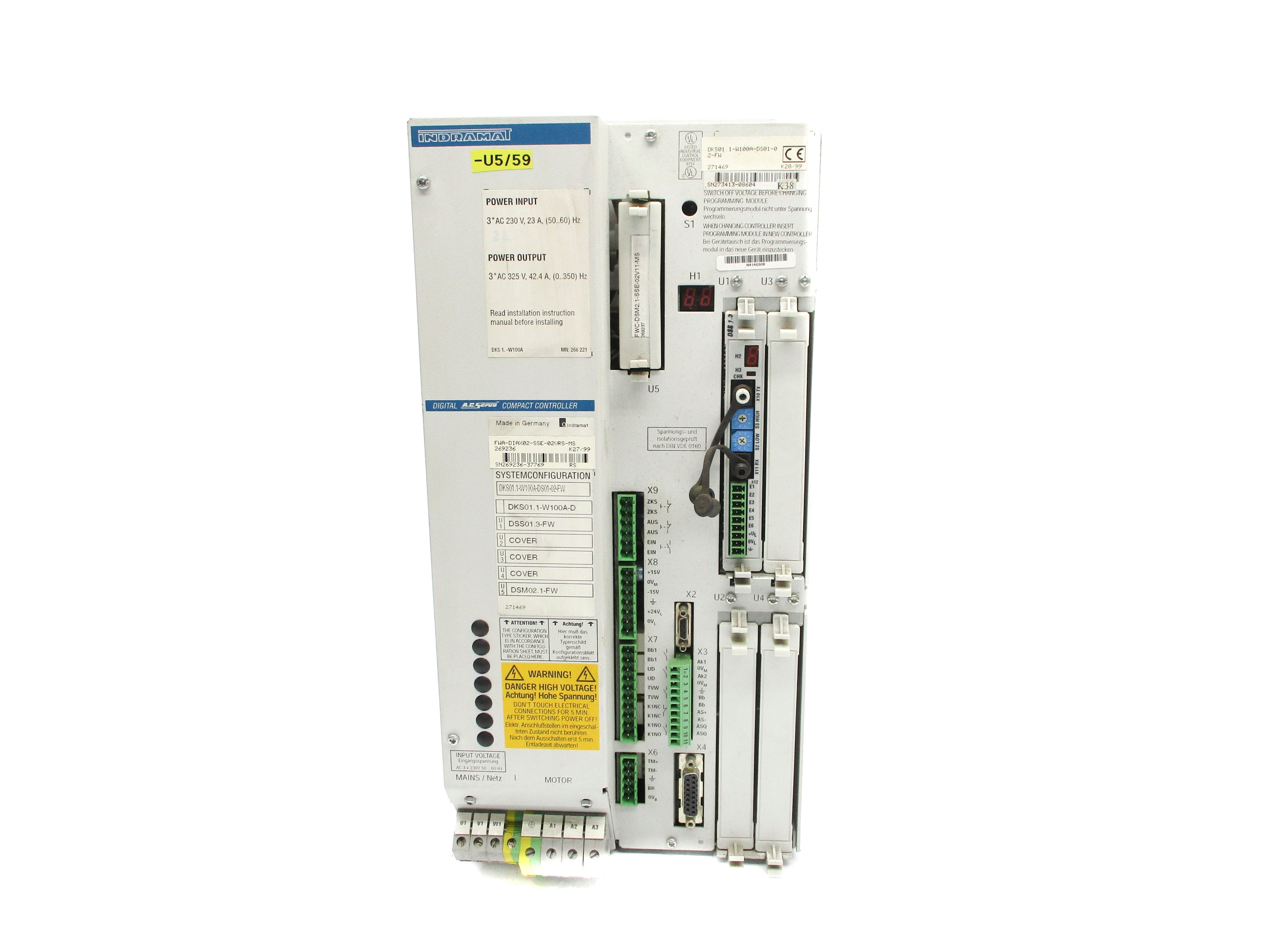 INDRAMAT DKS01.1-W100A-DS01-02-FW UNMP