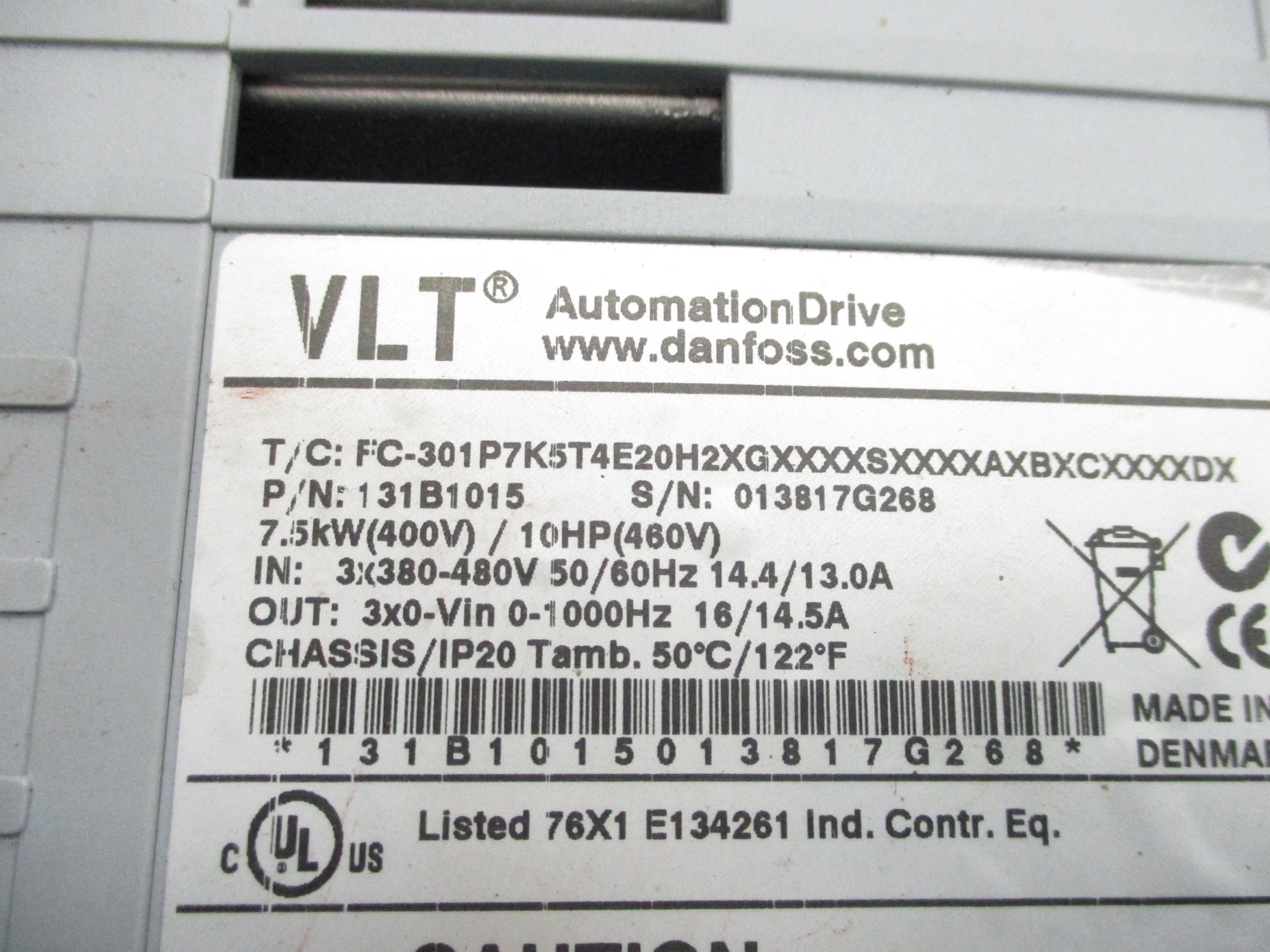 DANFOSS 131B1015 UNMP