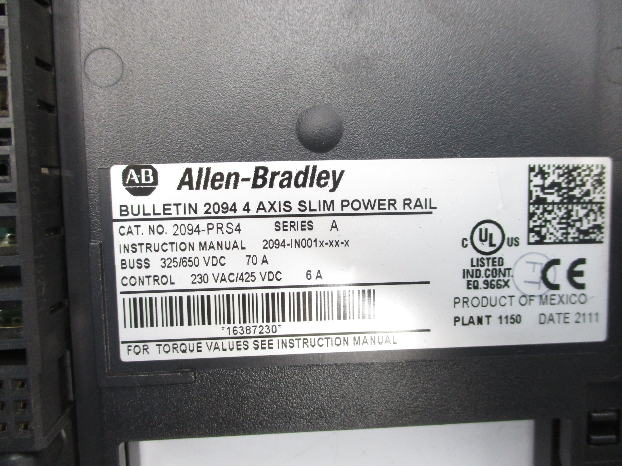 ALLEN BRADLEY 2094-PRS4 SER. A UNMP