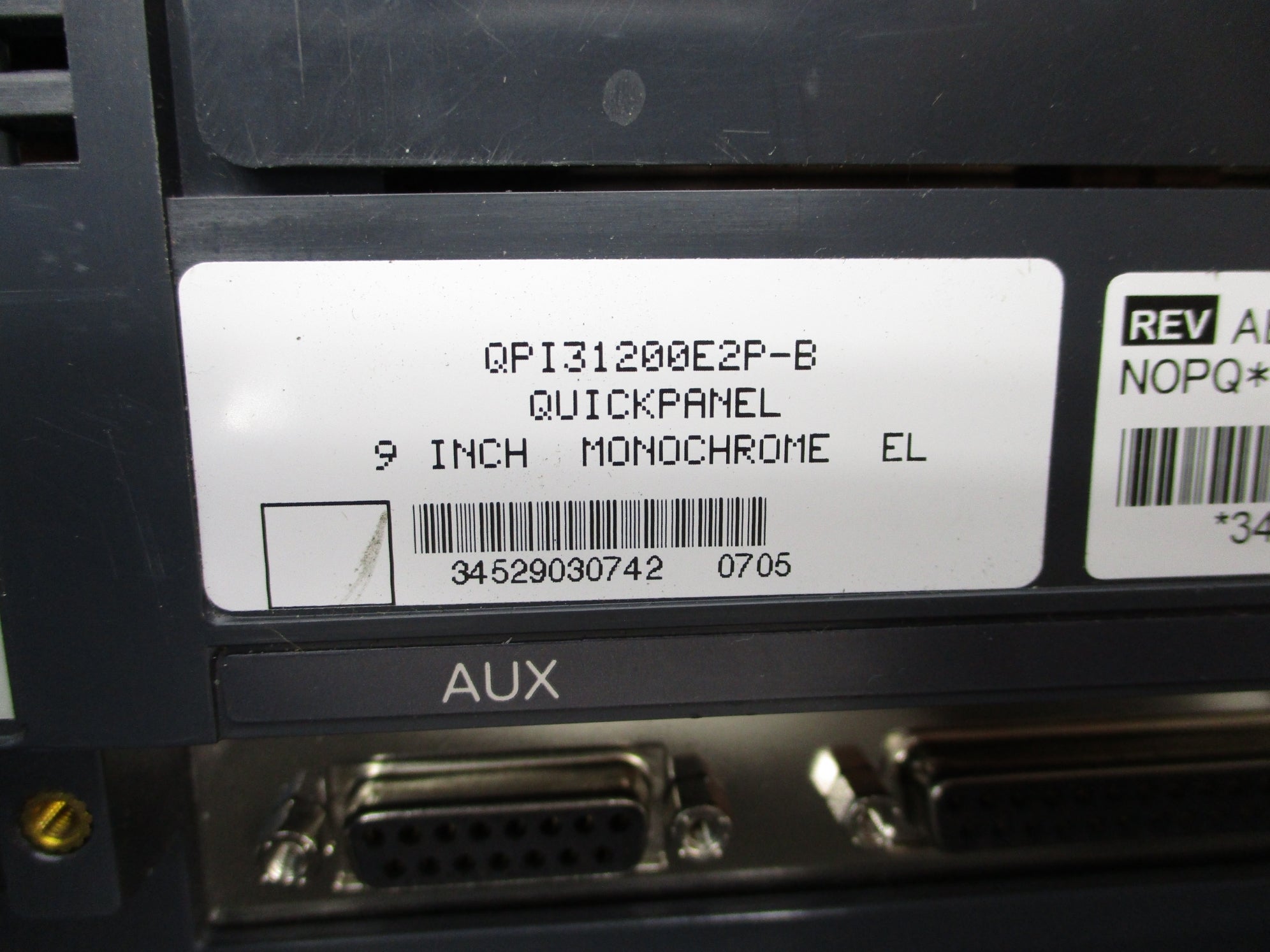 TOTAL CONTROL PRODUCTS QPI31200E2P-B UNMP