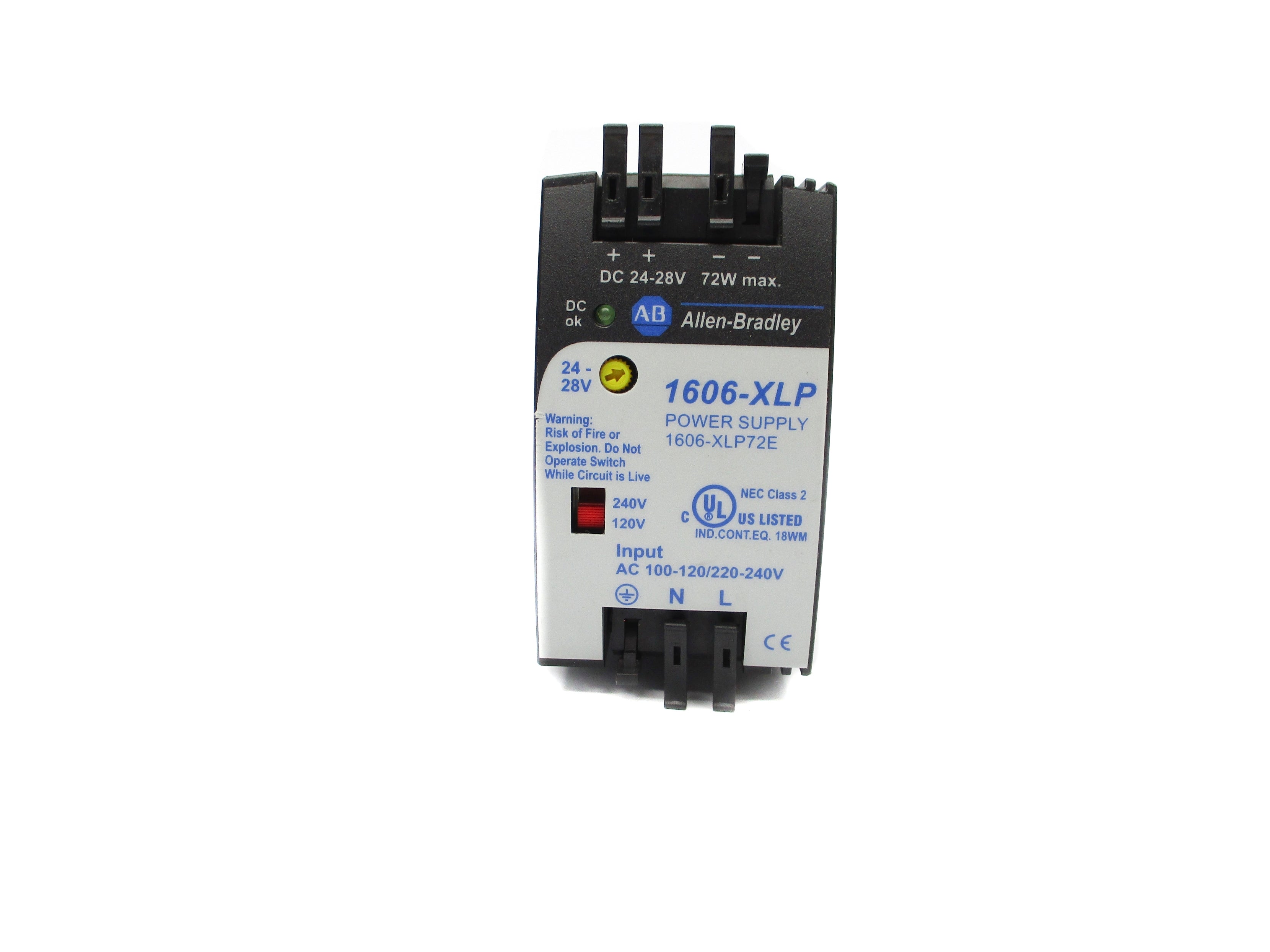 ALLEN BRADLEY 1606-XLP72E SER. A UNMP