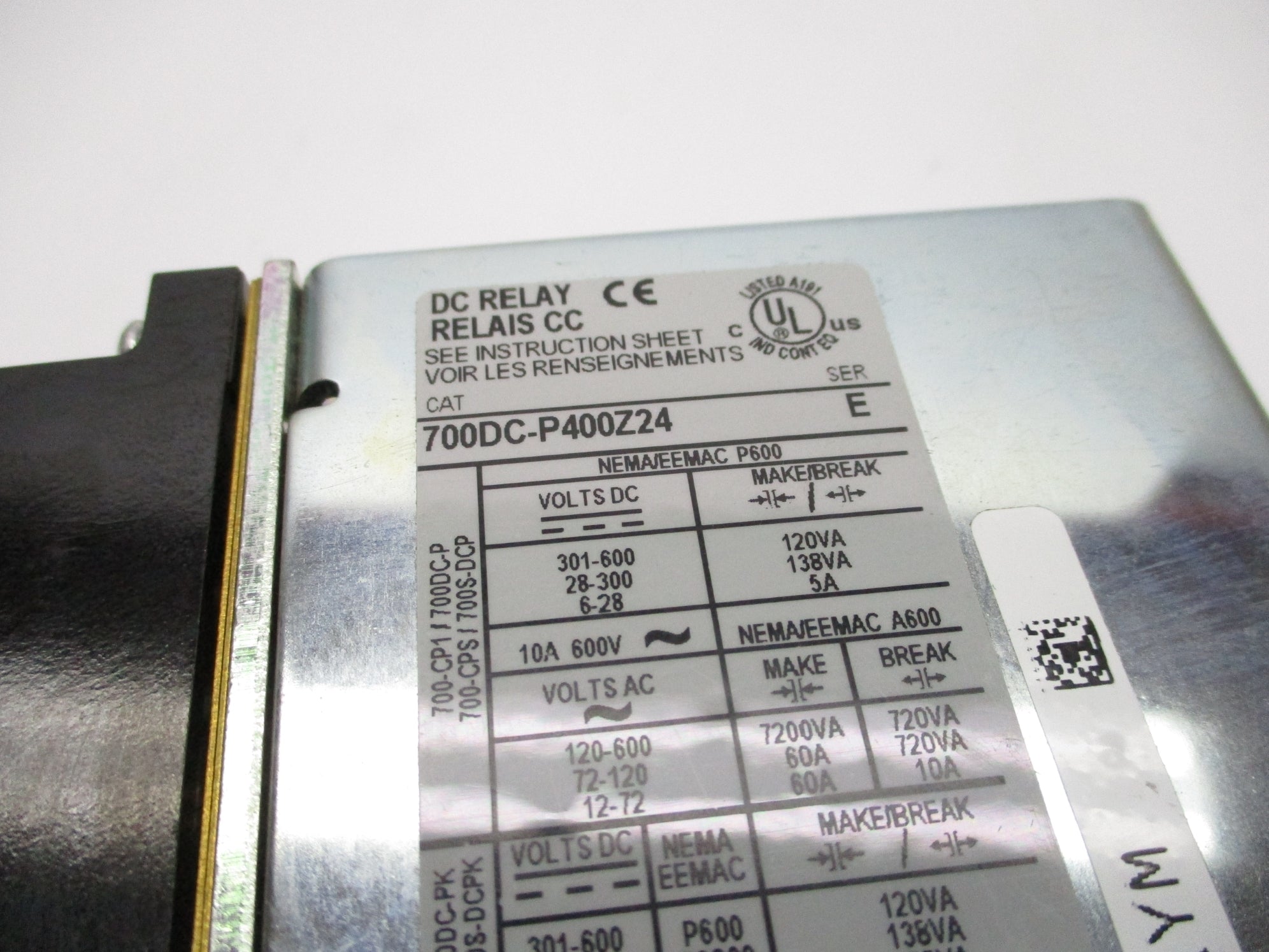 INDUSTRIAL SPARE PART 700DC-P400Z24 SER. E 24VDC UNMP