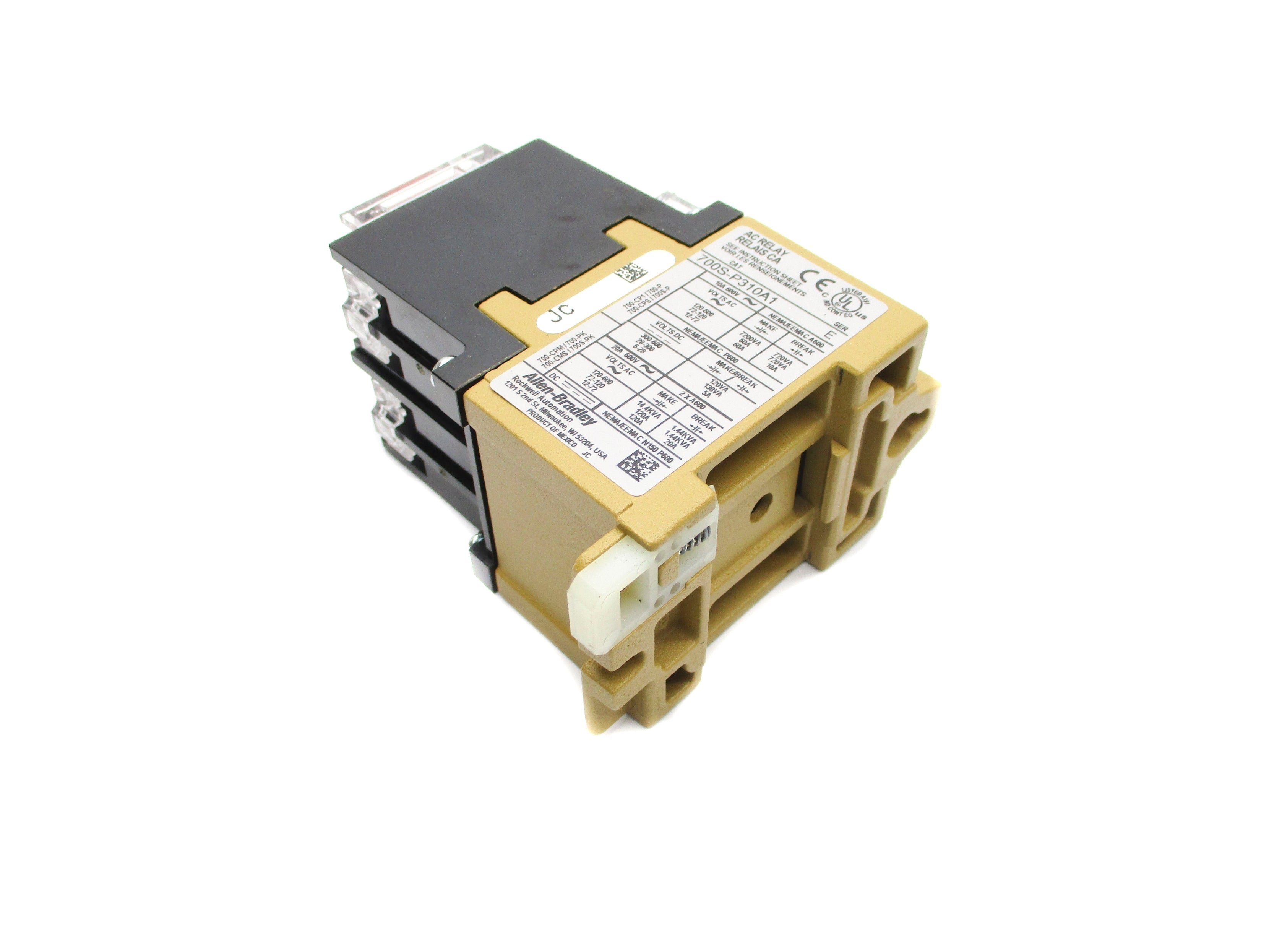 ALLEN BRADLEY 700S-P310A1 SER. E 110/120V NSNP