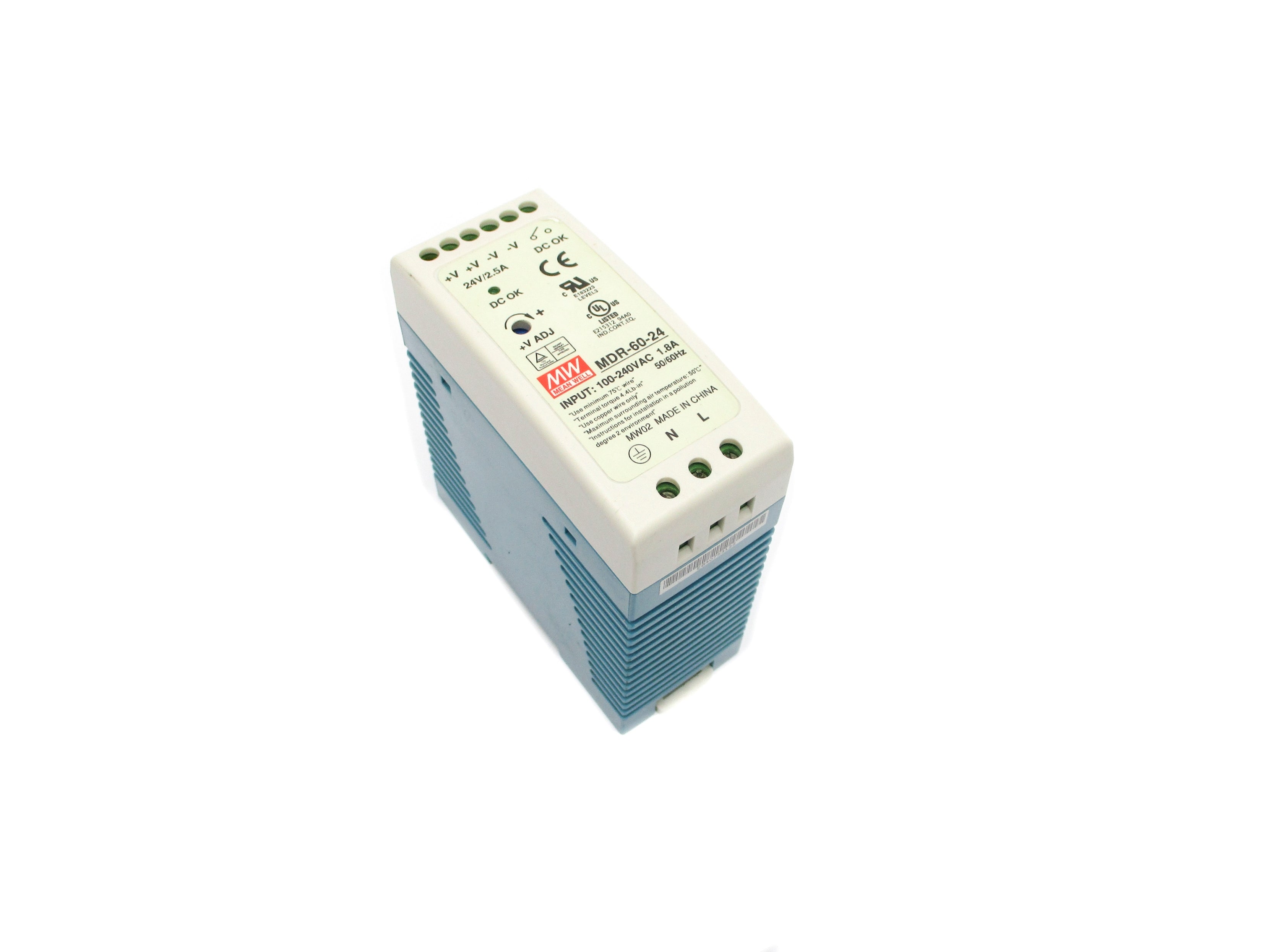 MEAN WELL MDR-60-24 100-240VAC 1.8A NSNP