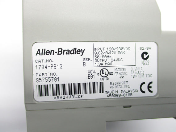 ALLEN BRADLEY 1794-PS13 SER. B UNMP