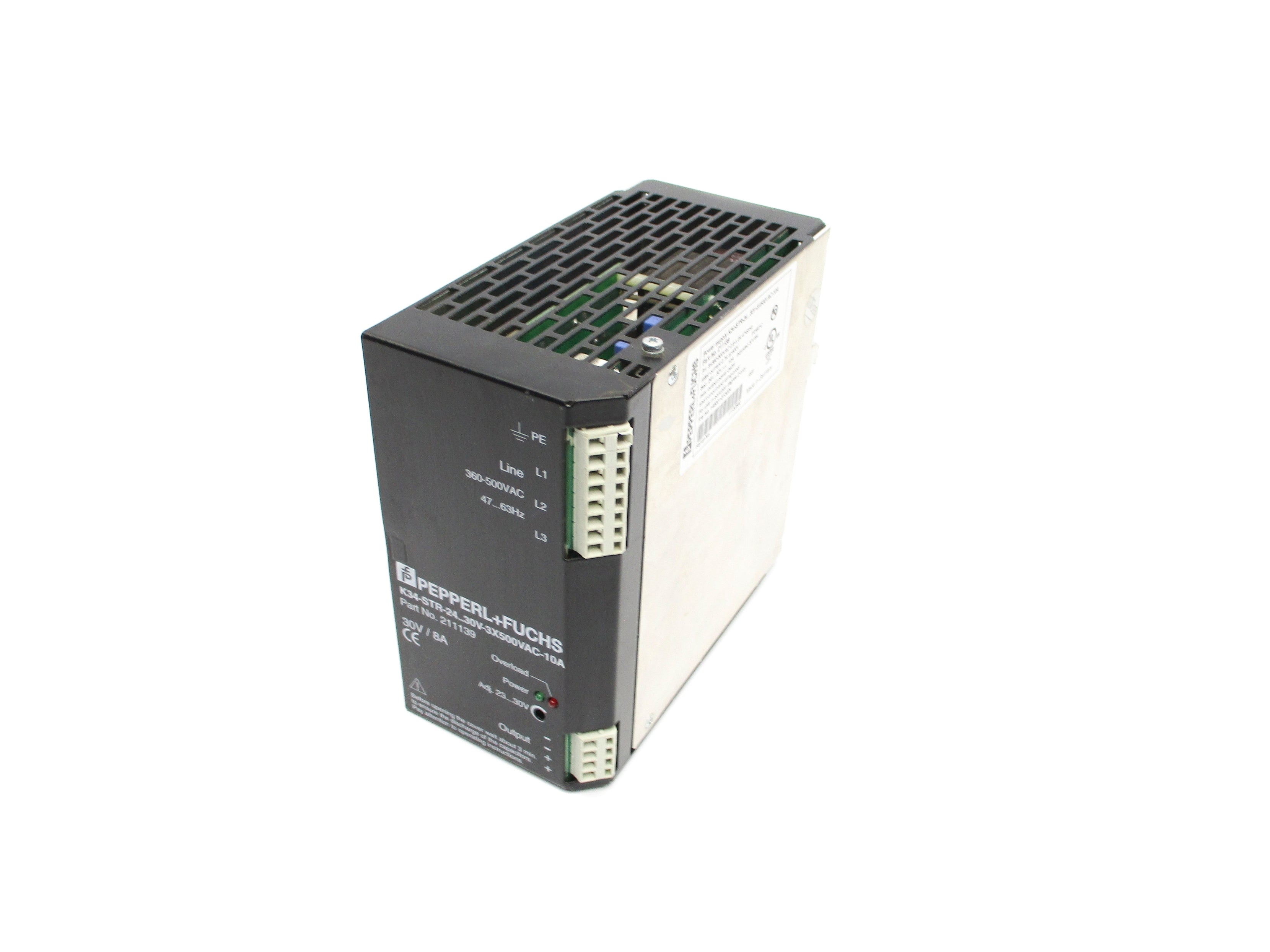 PEPPERL+FUCHS K34-STR-24-30V-3X500VAC-10A 211139 NSNP