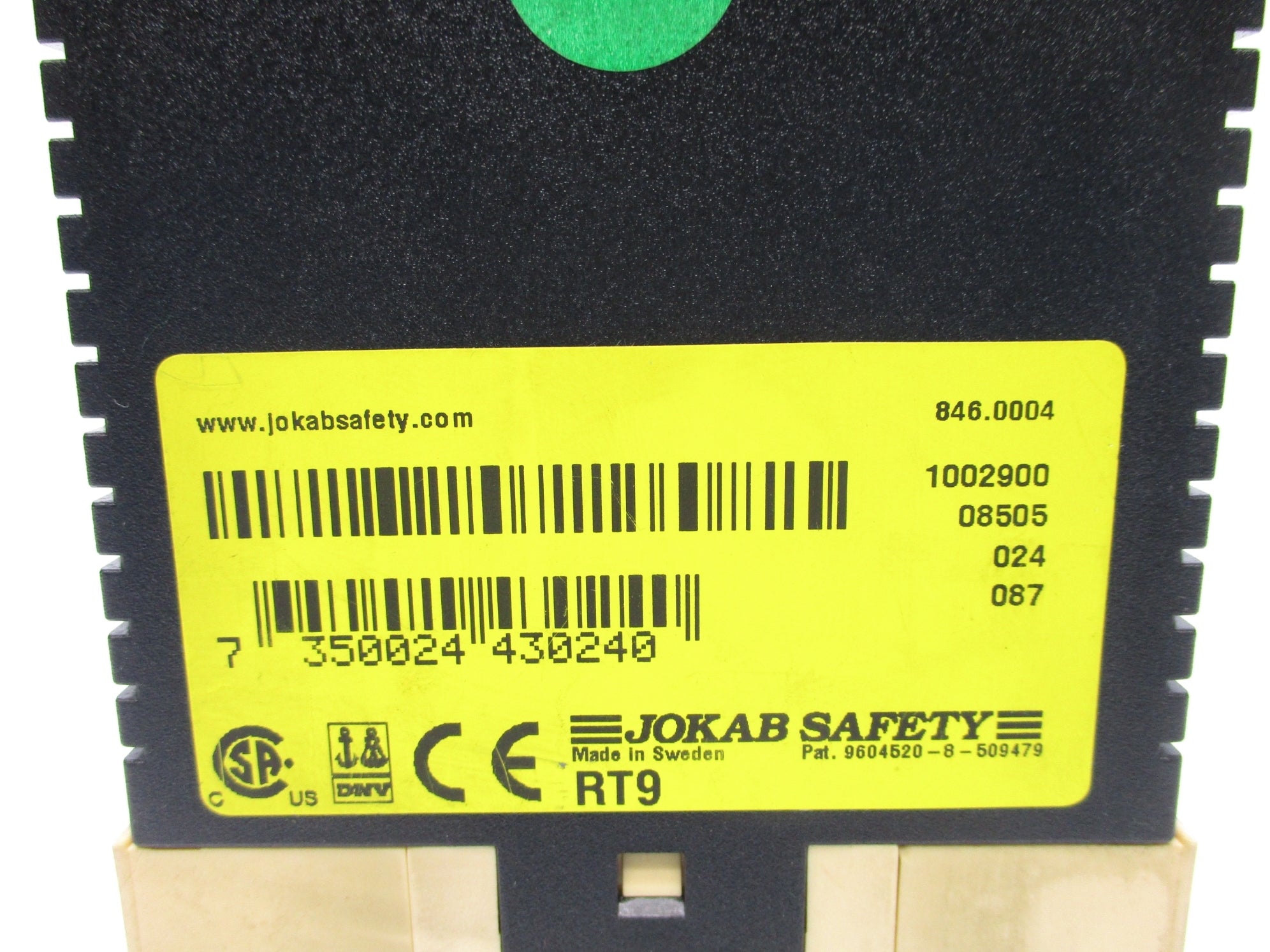 JOKAB SAFETY RT9 24VDC UNMP