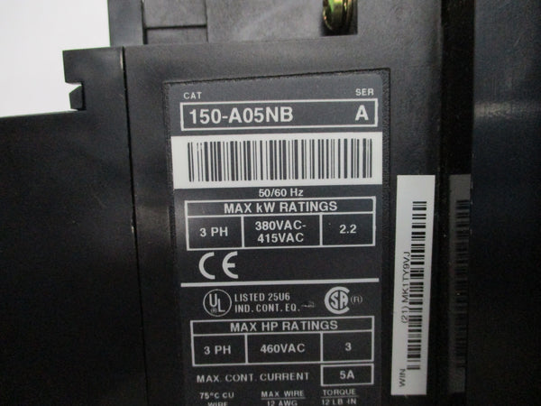 ALLEN BRADLEY 150-A05NB SMC-2 SER. A UNMP
