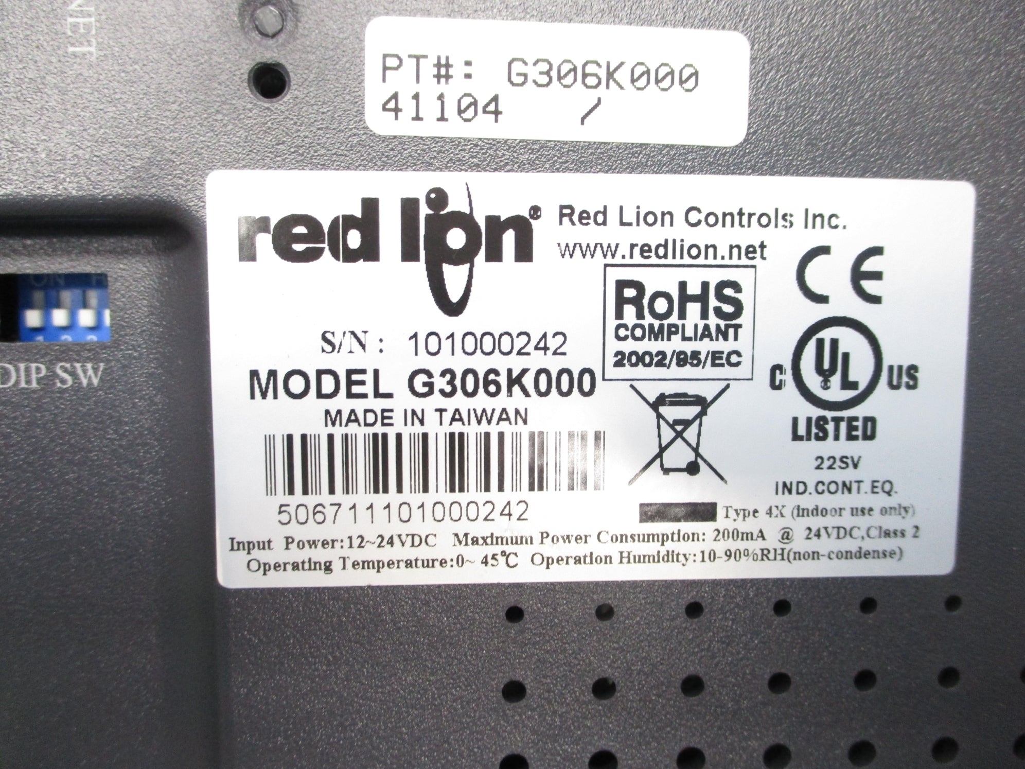 RED LION CONTROLS G306K000 UNMP