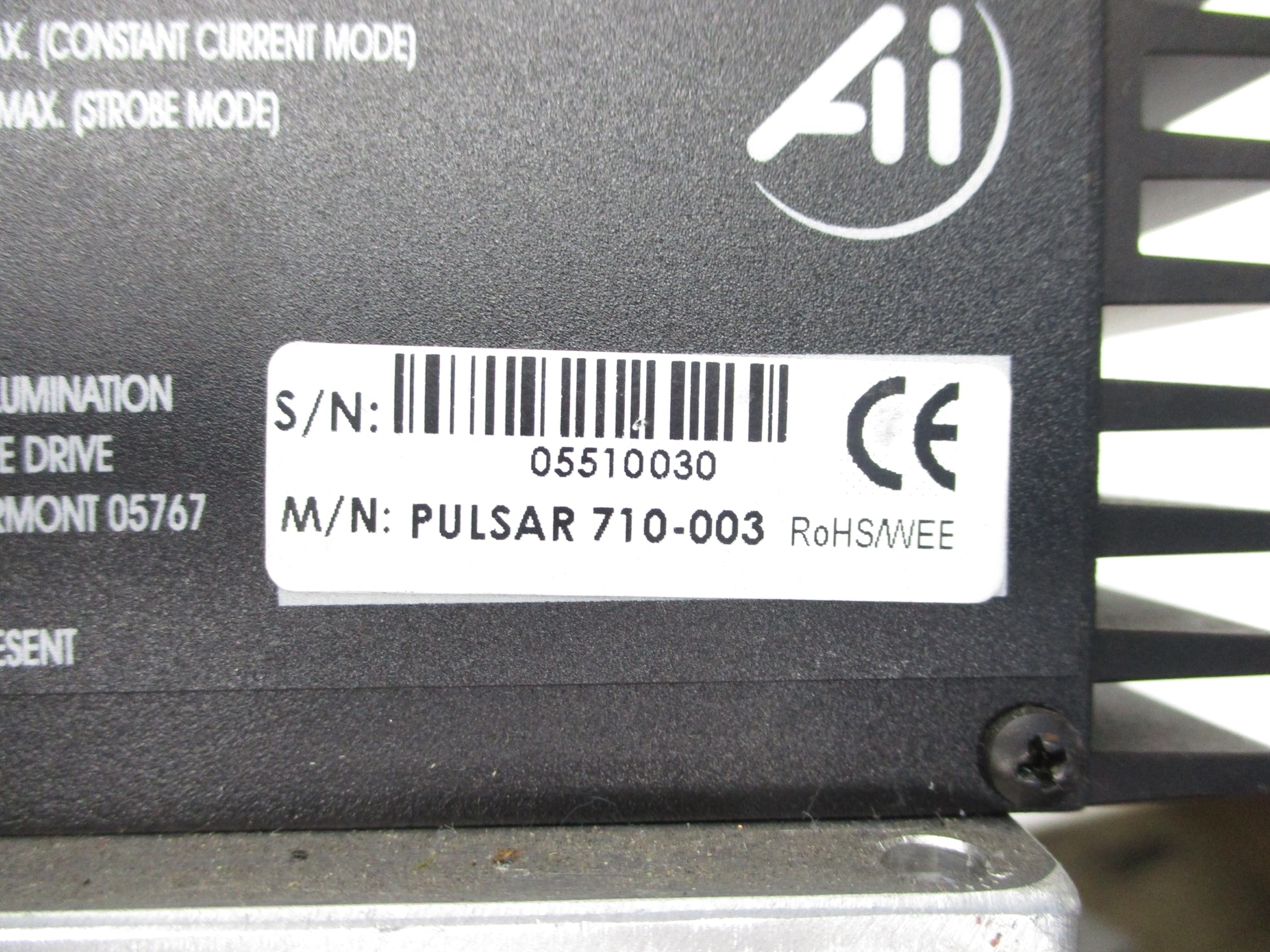 PULSAR 710-003 UNMP