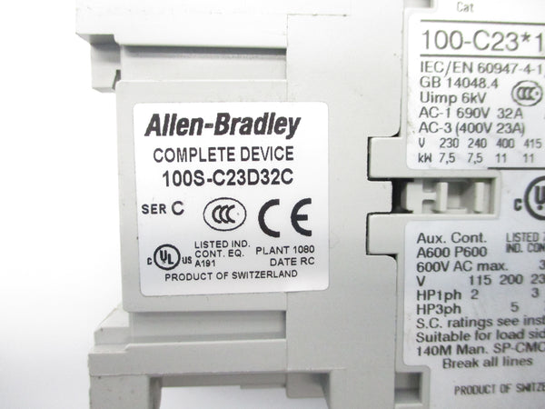ALLEN BRADLEY 100S-C23D32C SER. C 110/120V UNMP