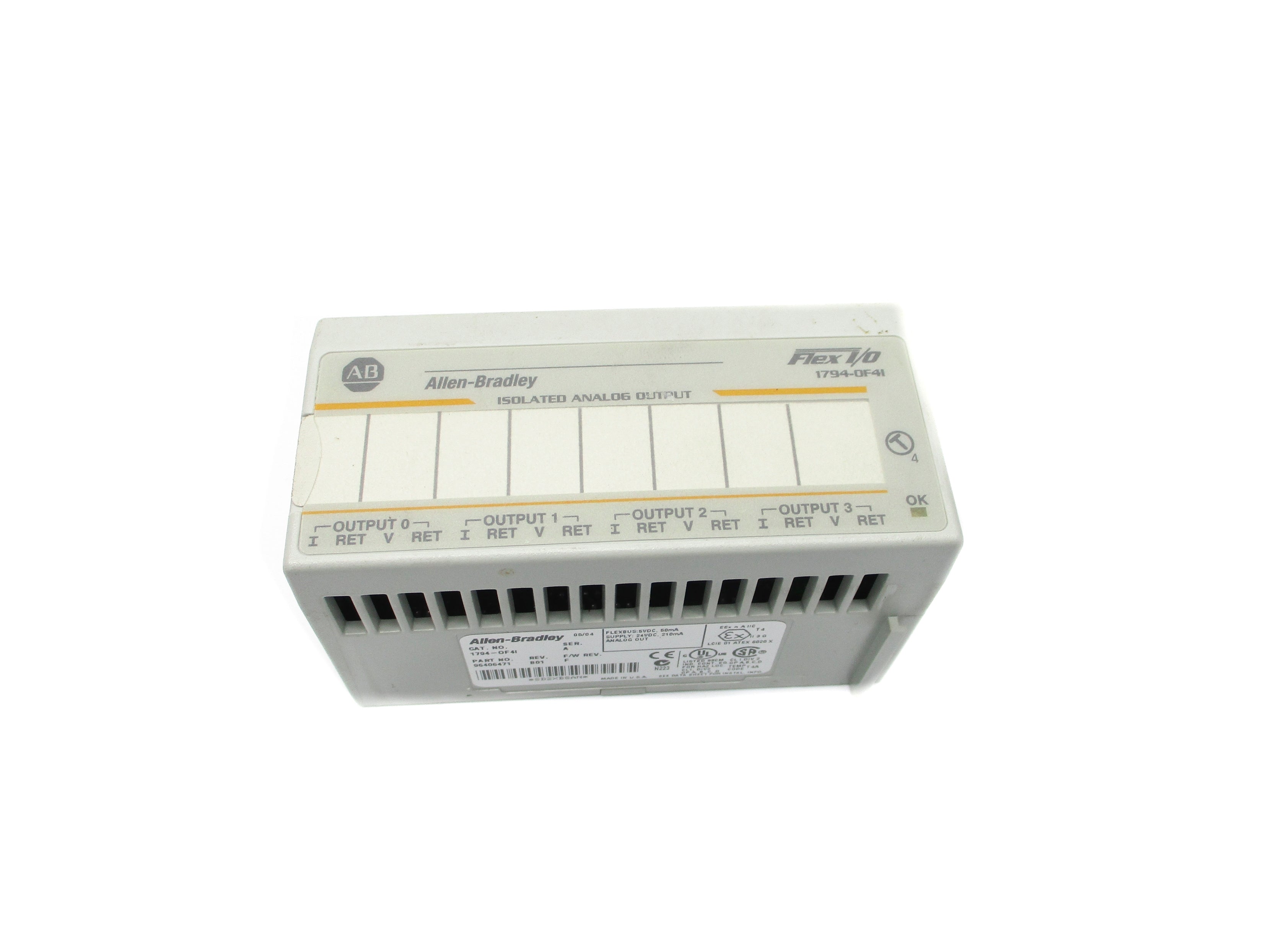 ALLEN BRADLEY 1794-OF4I SER. A F/W F UNMP