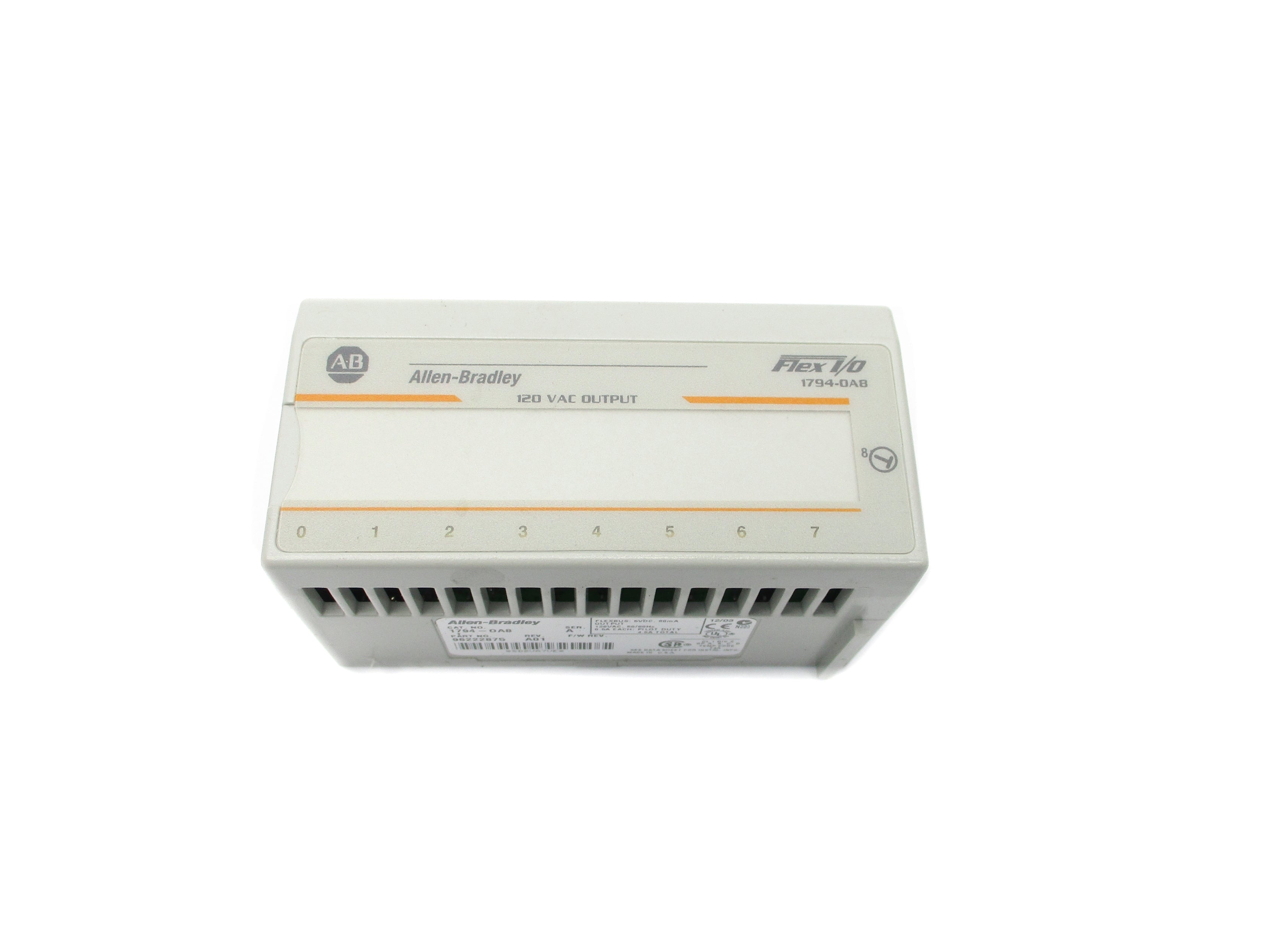 ALLEN BRADLEY 1794-OA8 SER. A UNMP