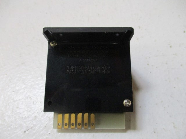 DIGITRAN 9011-1 THUMBWHEEL SWITCH *USED*
