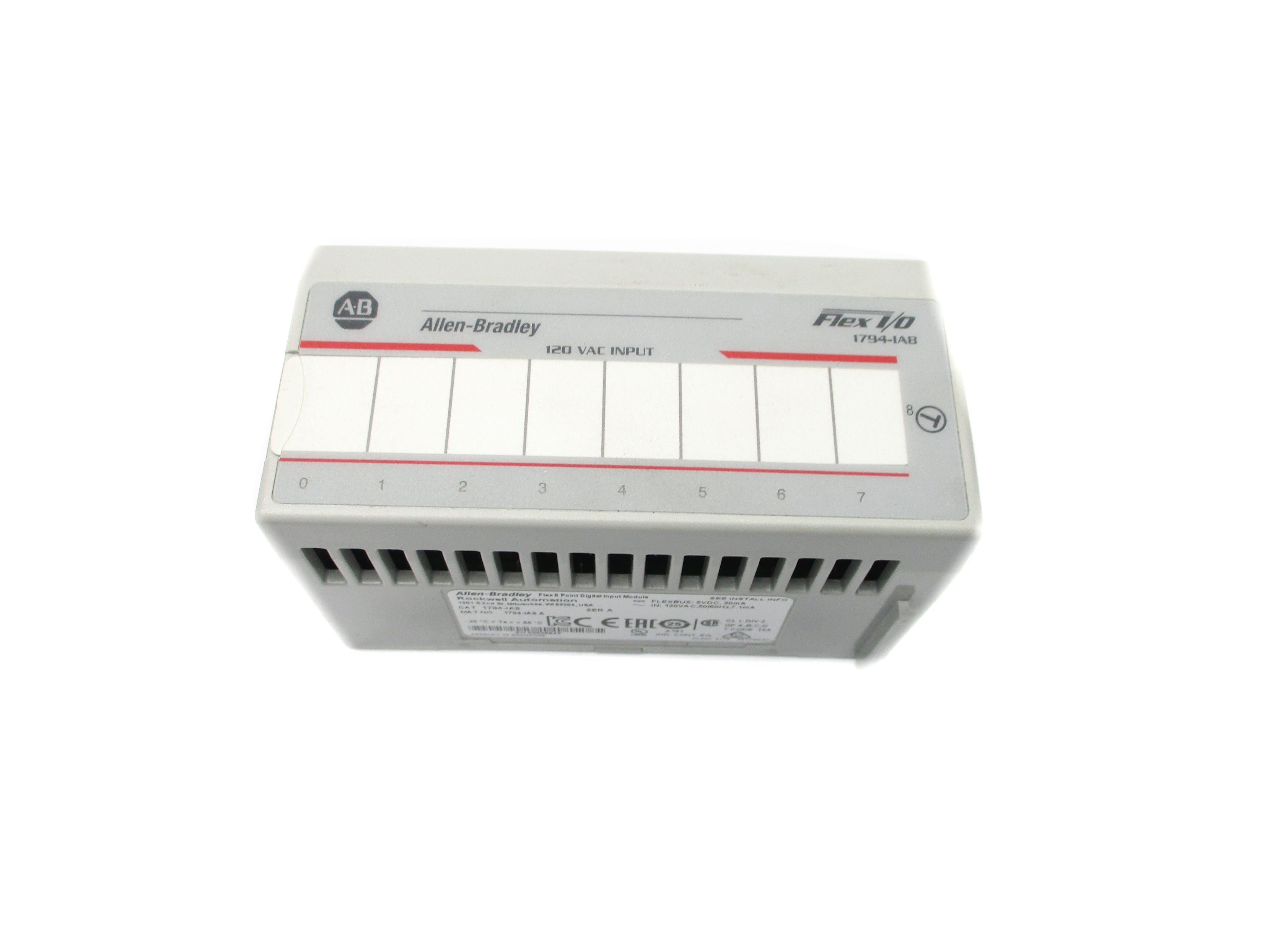 ALLEN BRADLEY 1794-IA8 SER. A UNMP