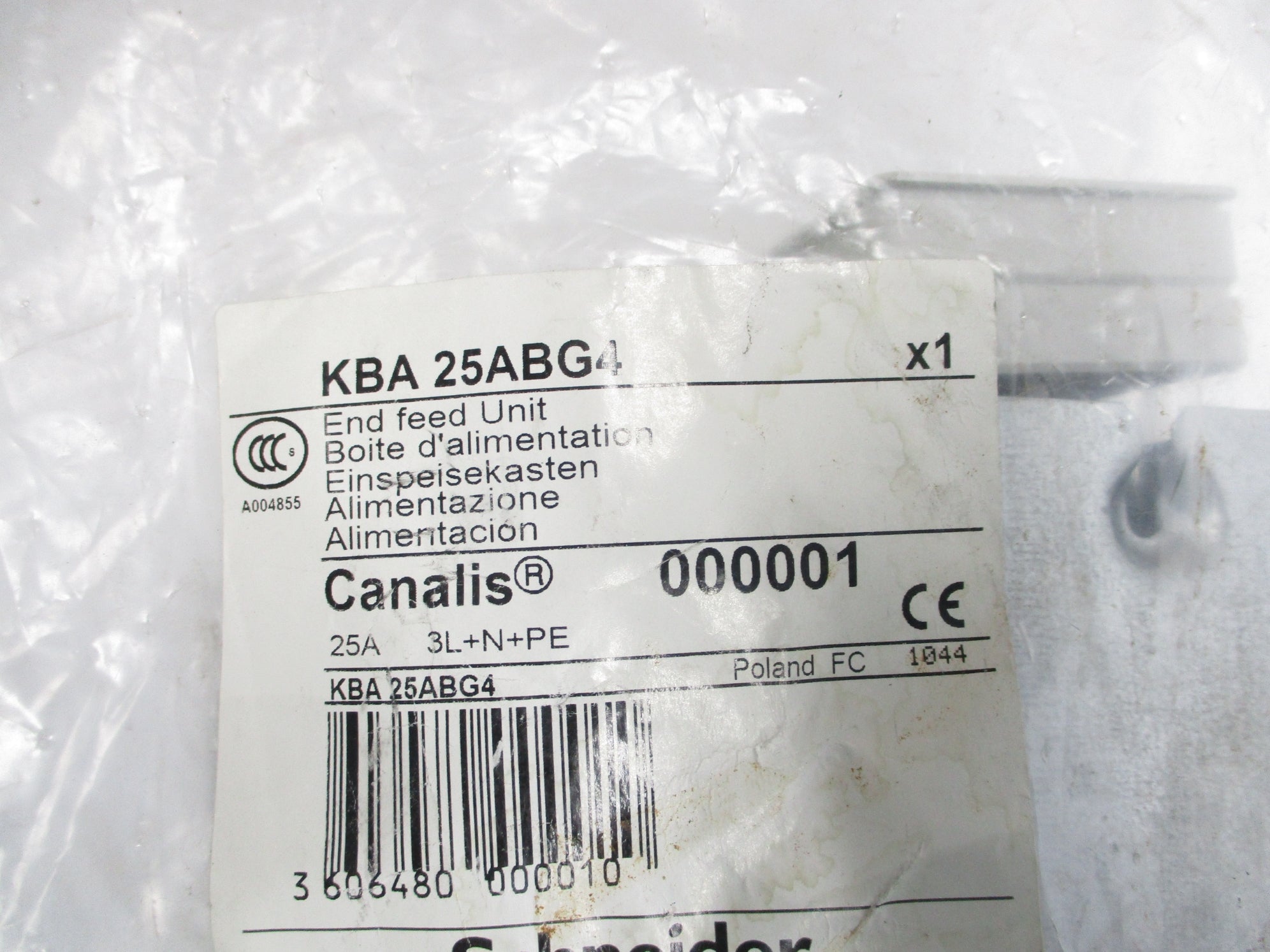 SCHNEIDER ELECTRIC KBA25ABG4 NSMP