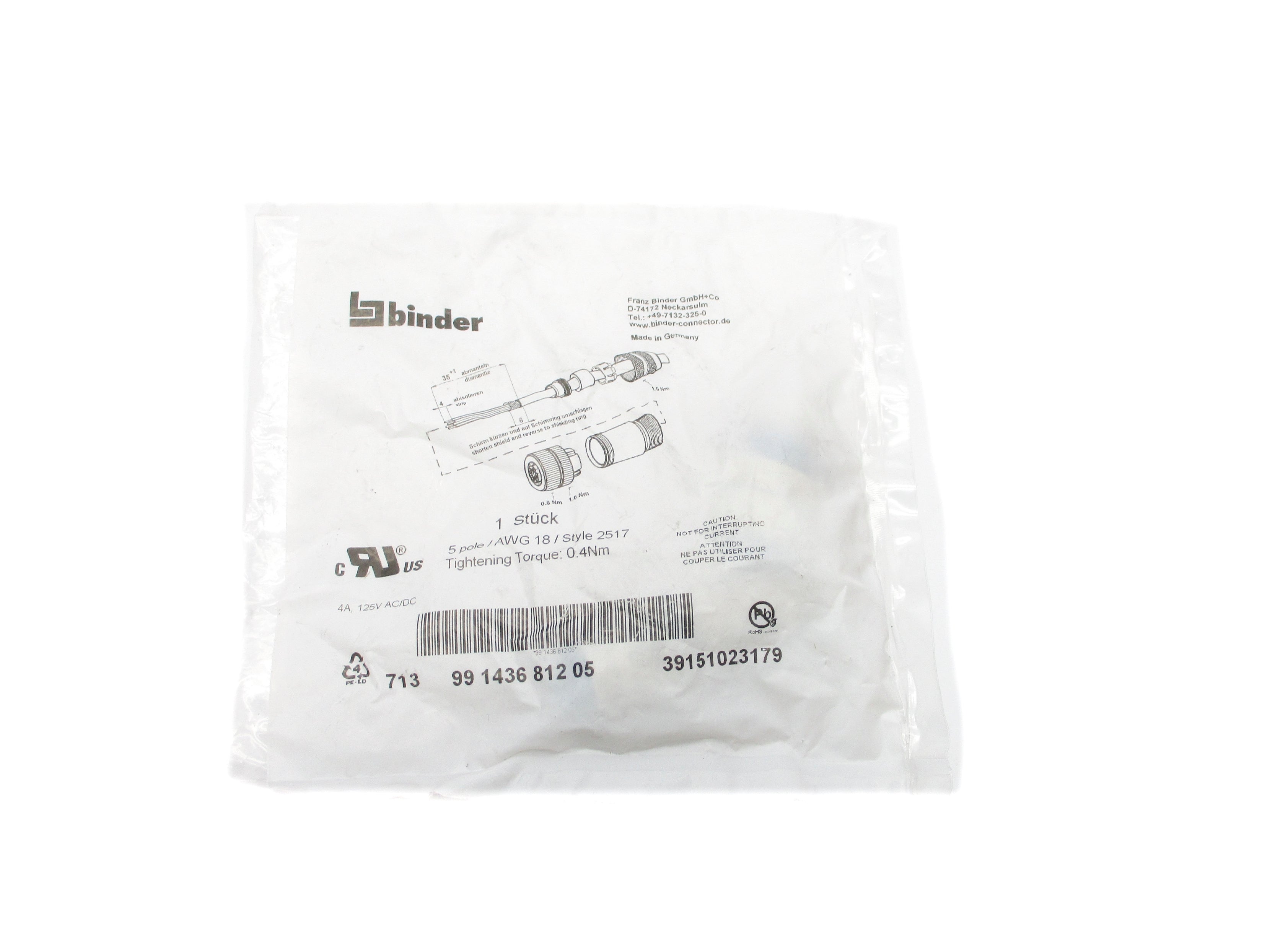 BINDER 71399143681205 NSMP