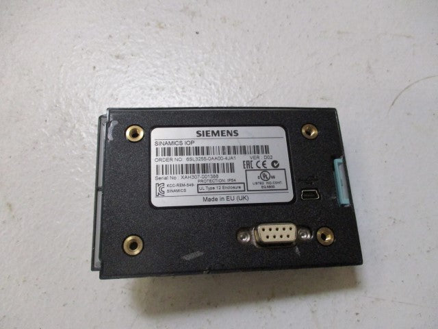 SIEMENS 6SL3255-0AA00-4JA1 OPERATOR PANEL *USED*