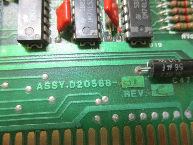 ICORE D20568 REV.C I/O POWER BOARD *USED*