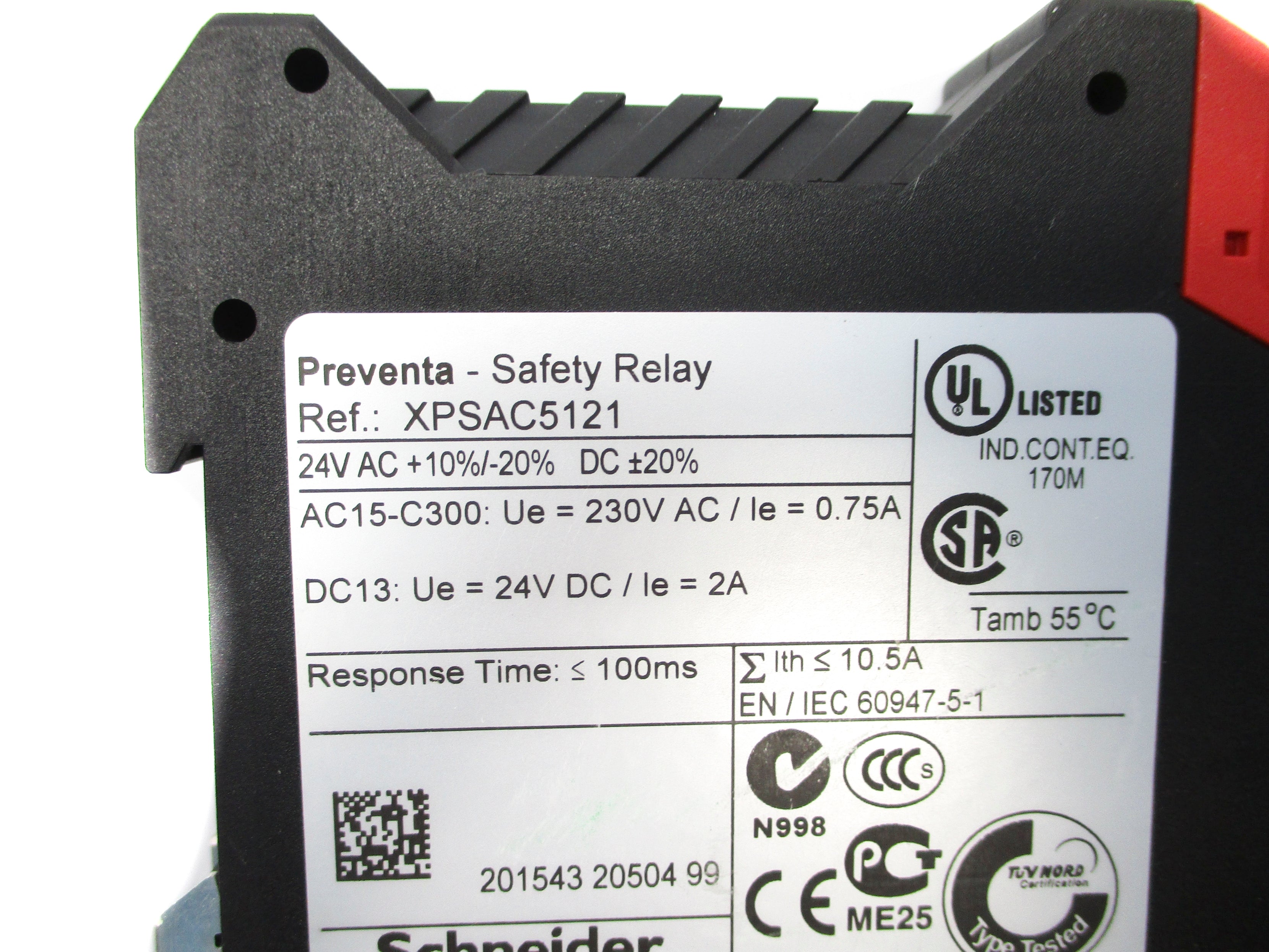 SCHNEIDER ELECTRIC XPSAC5121 24VAC/DC NSNP