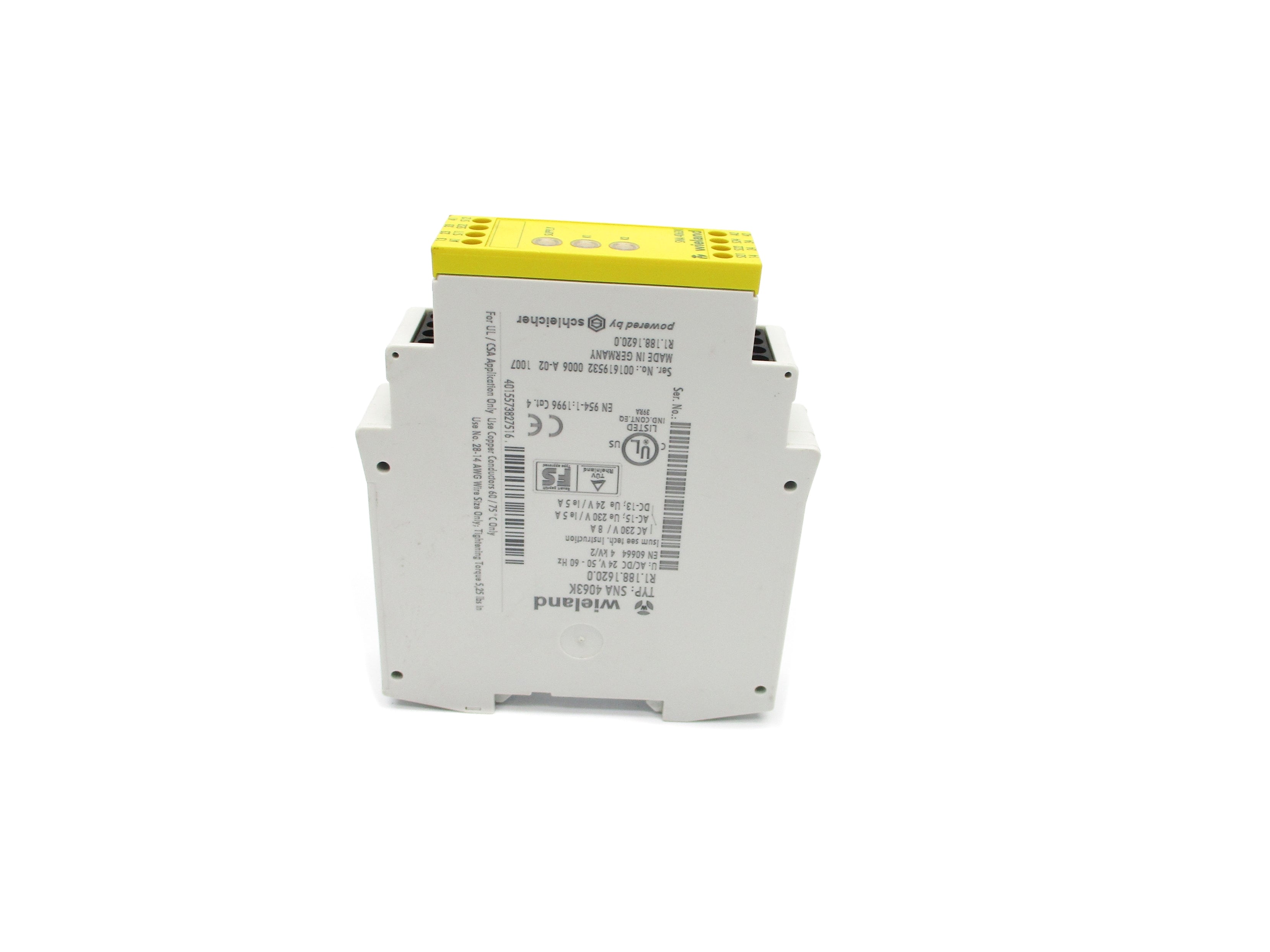 WIELAND SNA4063K R1.188.1620.0 24V NSNP