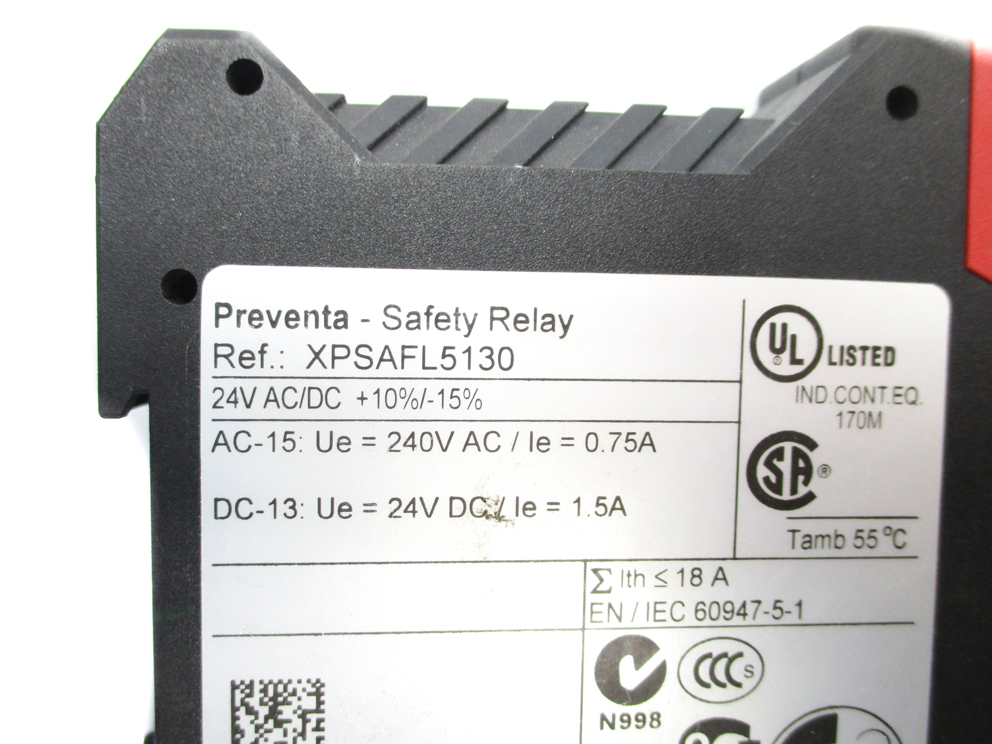 SCHNEIDER ELECTRIC XPSAFL5130 24VAC NSNP