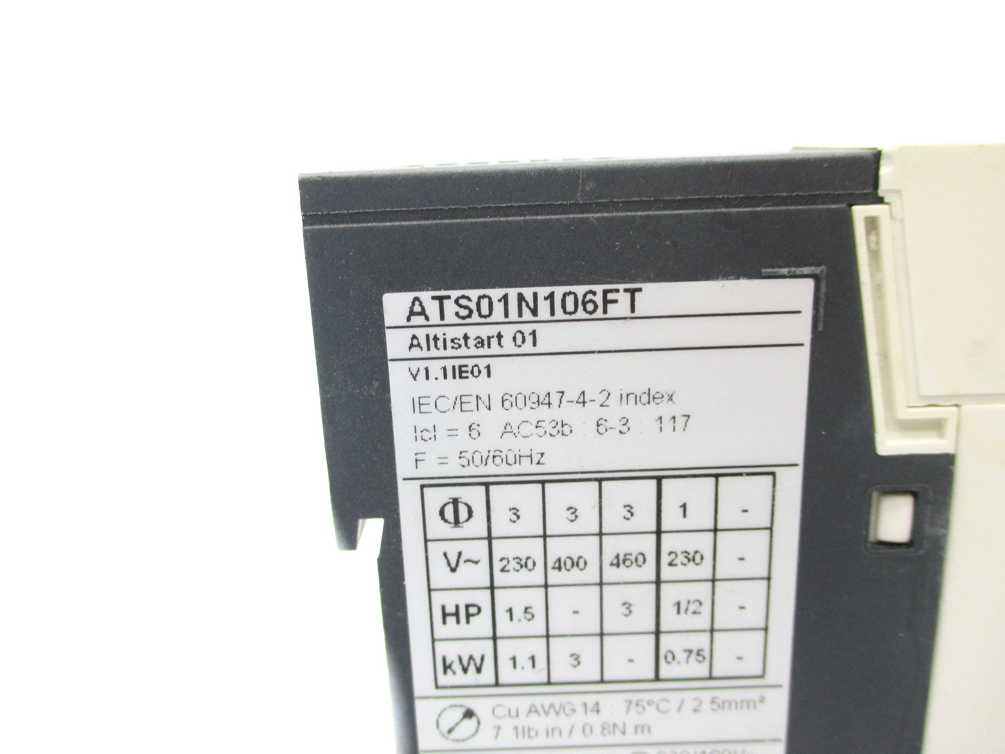 SCHNEIDER ELECTRIC ATS01N106FT NSNP