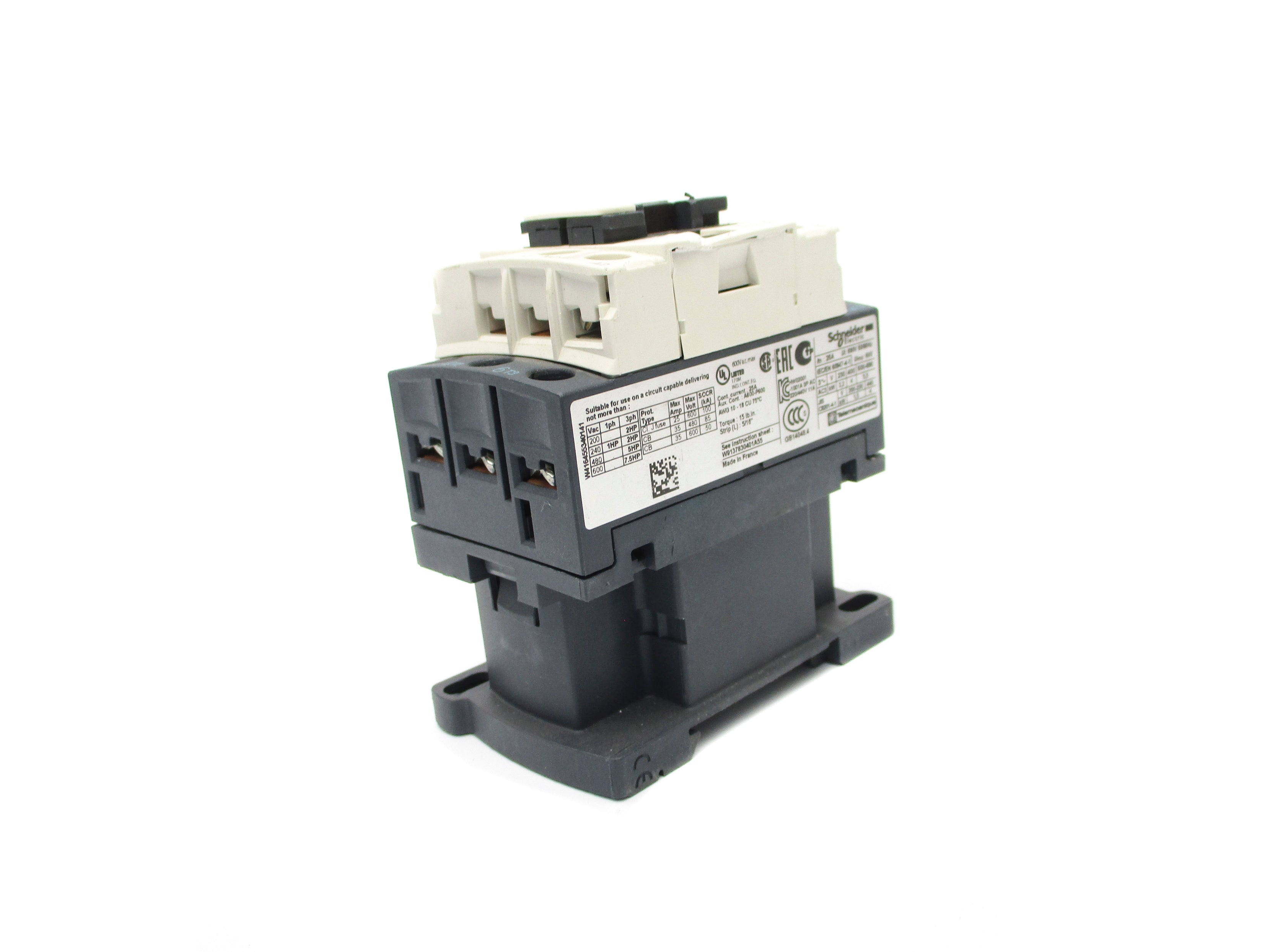 SCHNEIDER ELECTRIC LC1D09M7 220V (AS PICTURED) NSNP