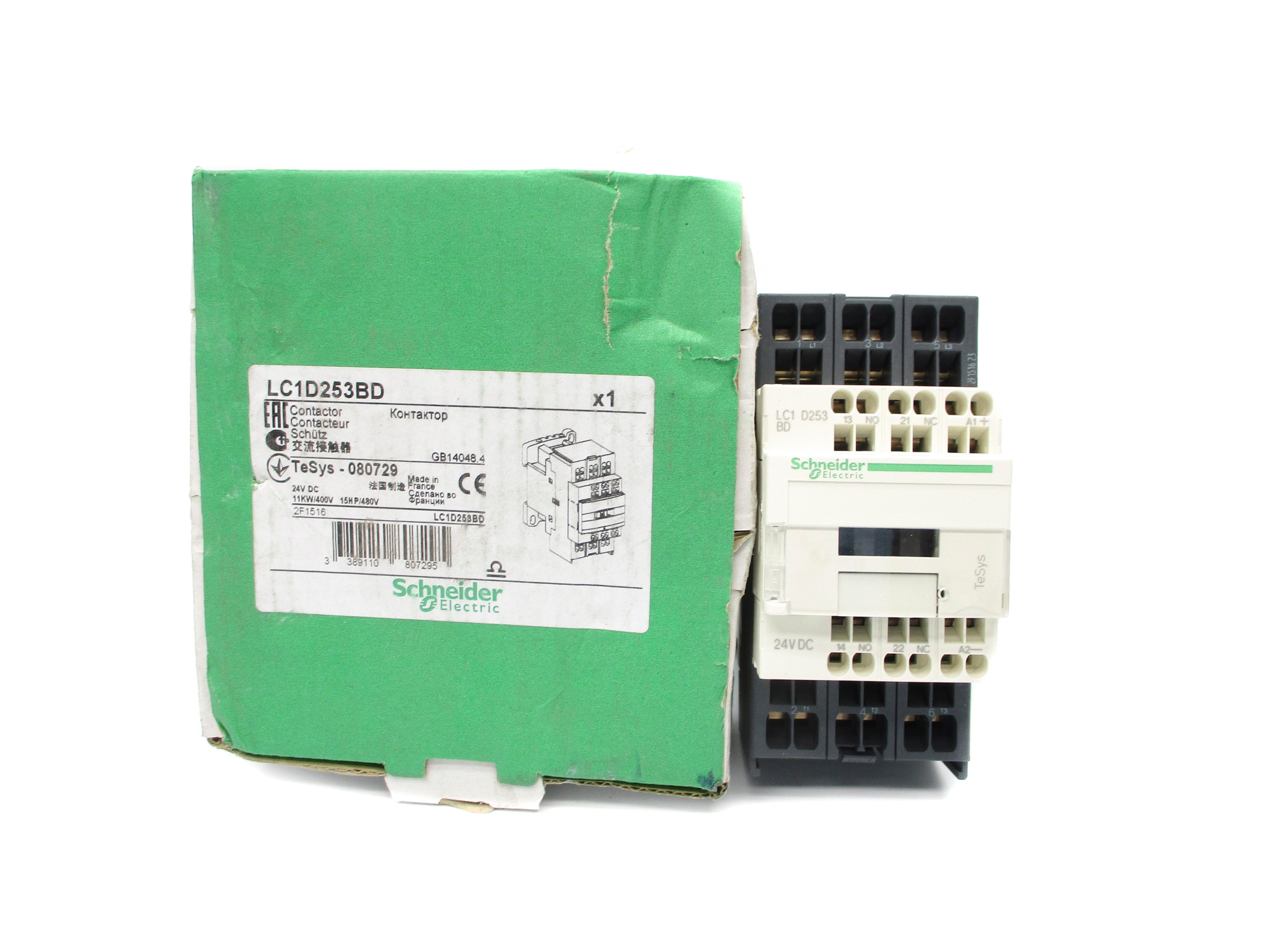 SCHNEIDER ELECTRIC LC1D253BD 24VDC NSMP