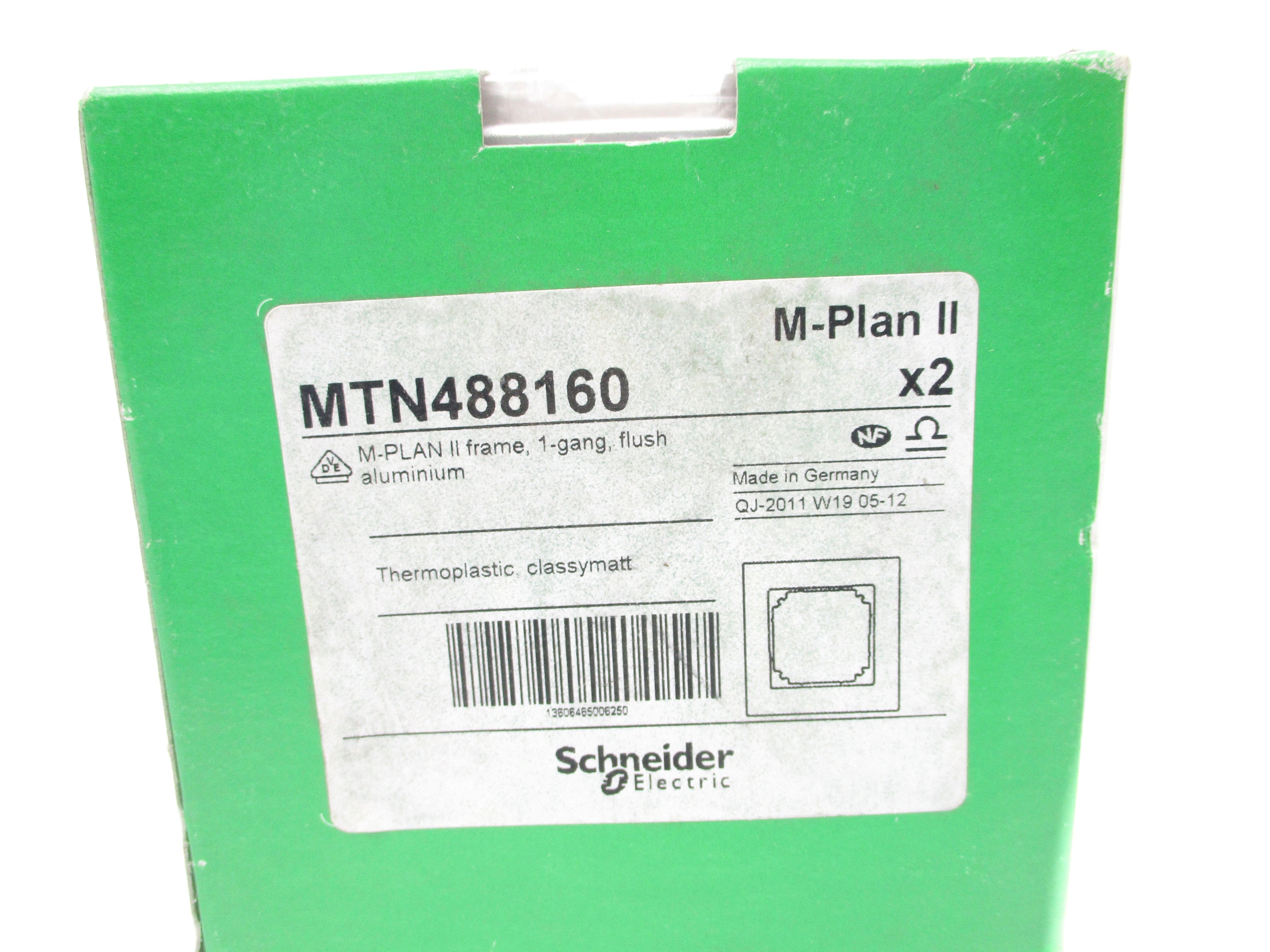 SCHNEIDER ELECTRIC MTN488160 (PKG OF 2) NSMP